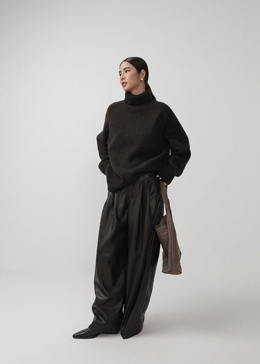 Oversized Turtleneck Sweater