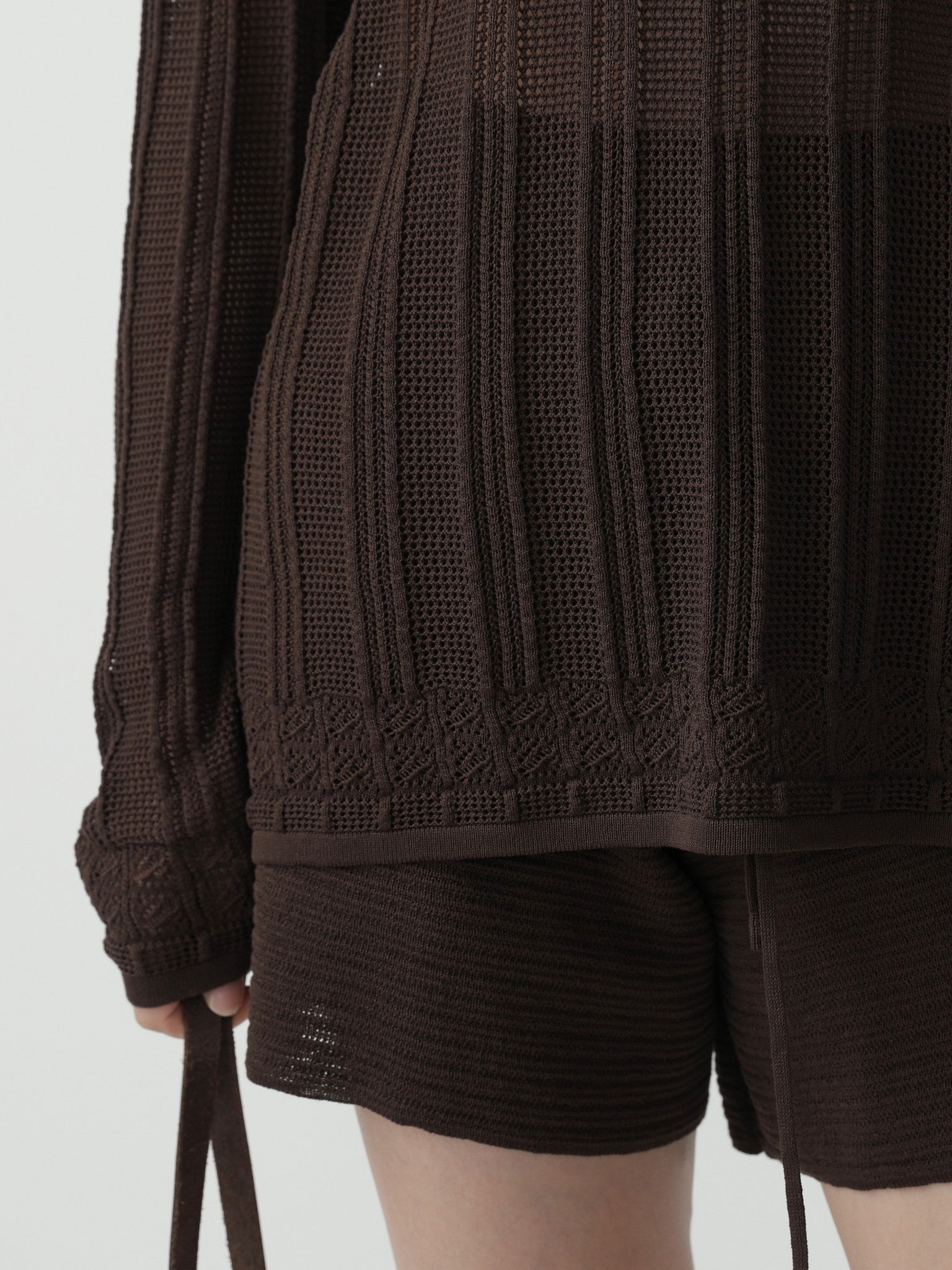 Sleek Minimalist Wide-Leg Knit Shorts