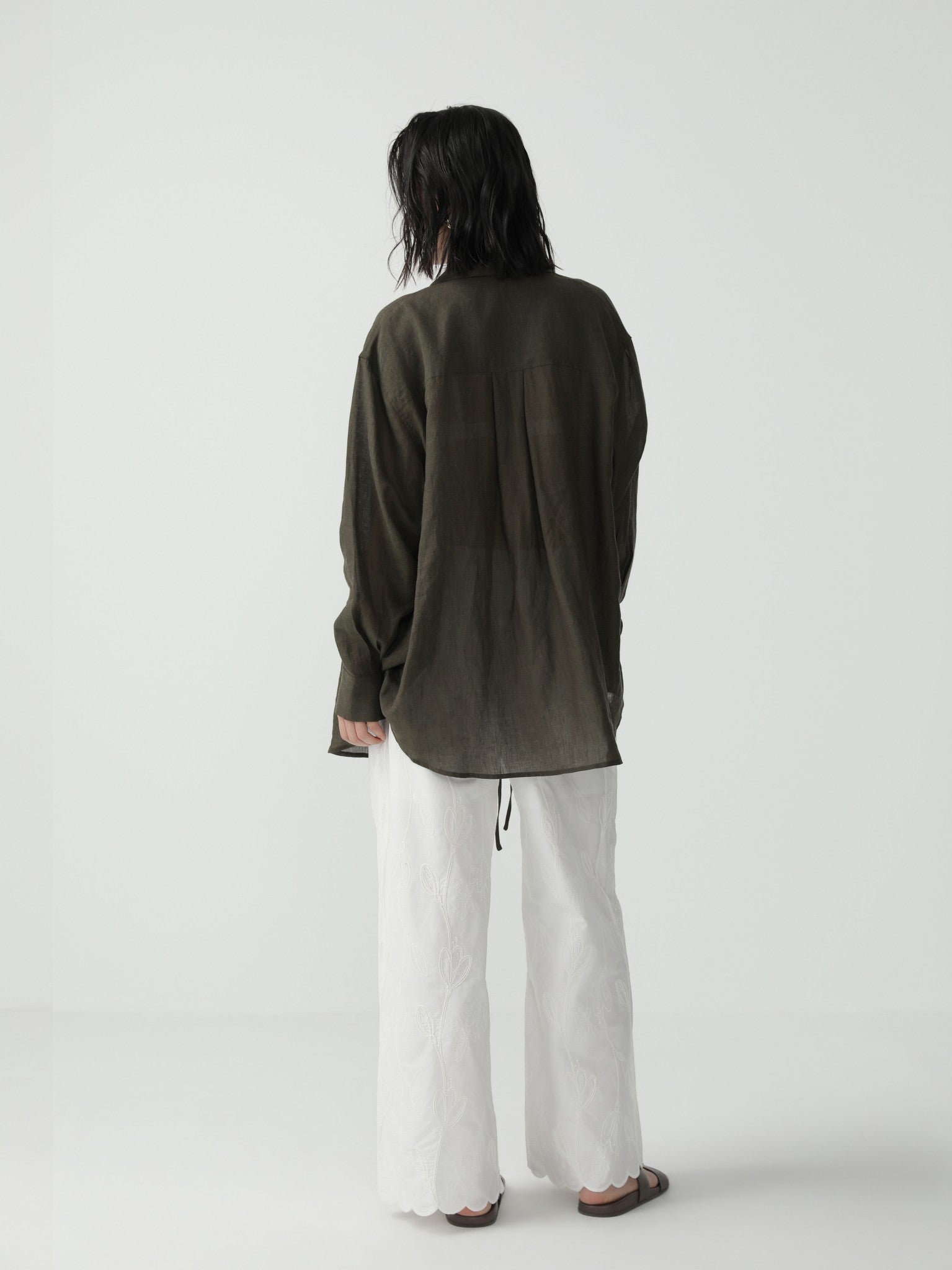 Relaxed Minimalist Oversize Shirt for Women