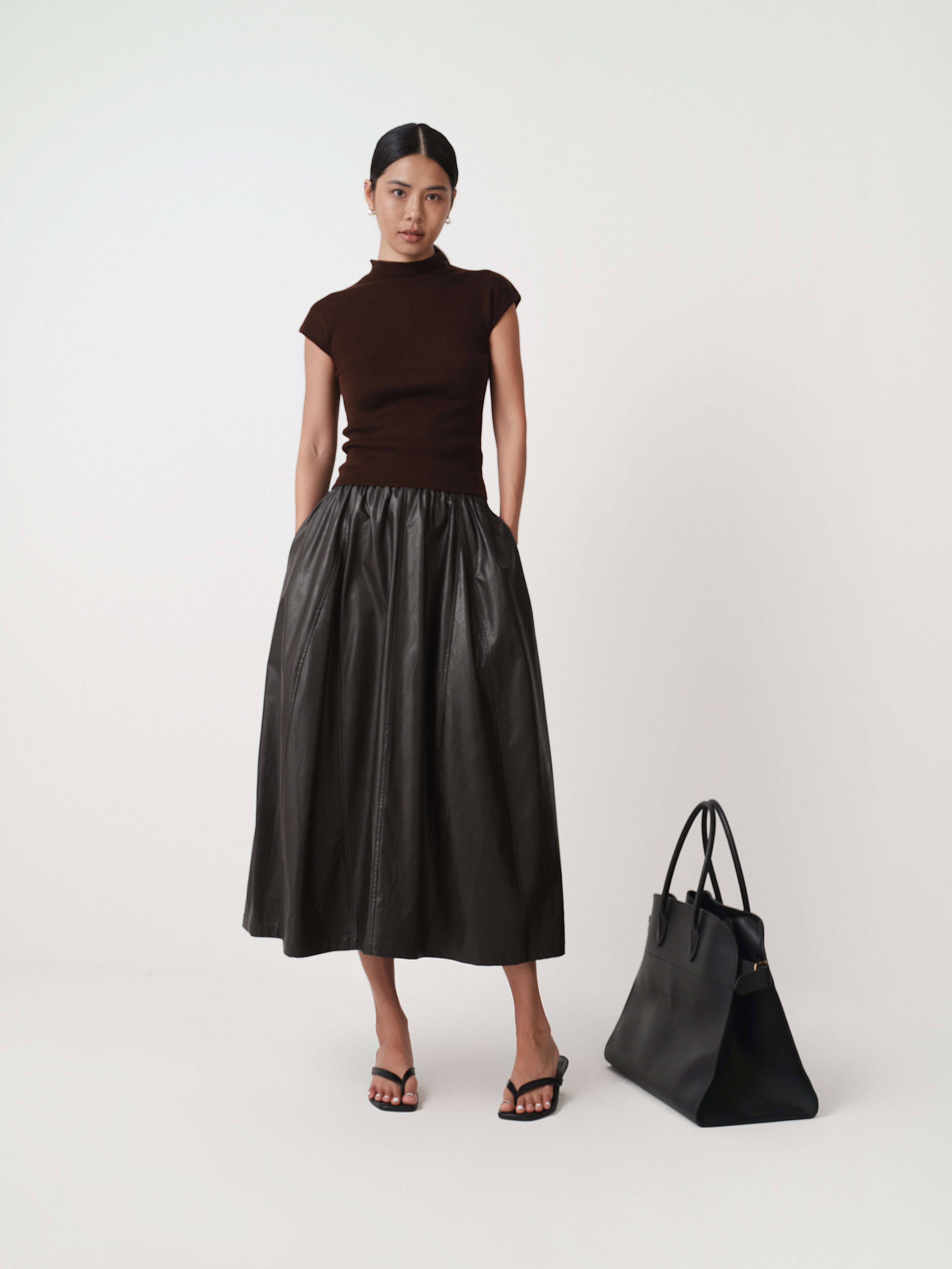 A-line Minimalist Skirt