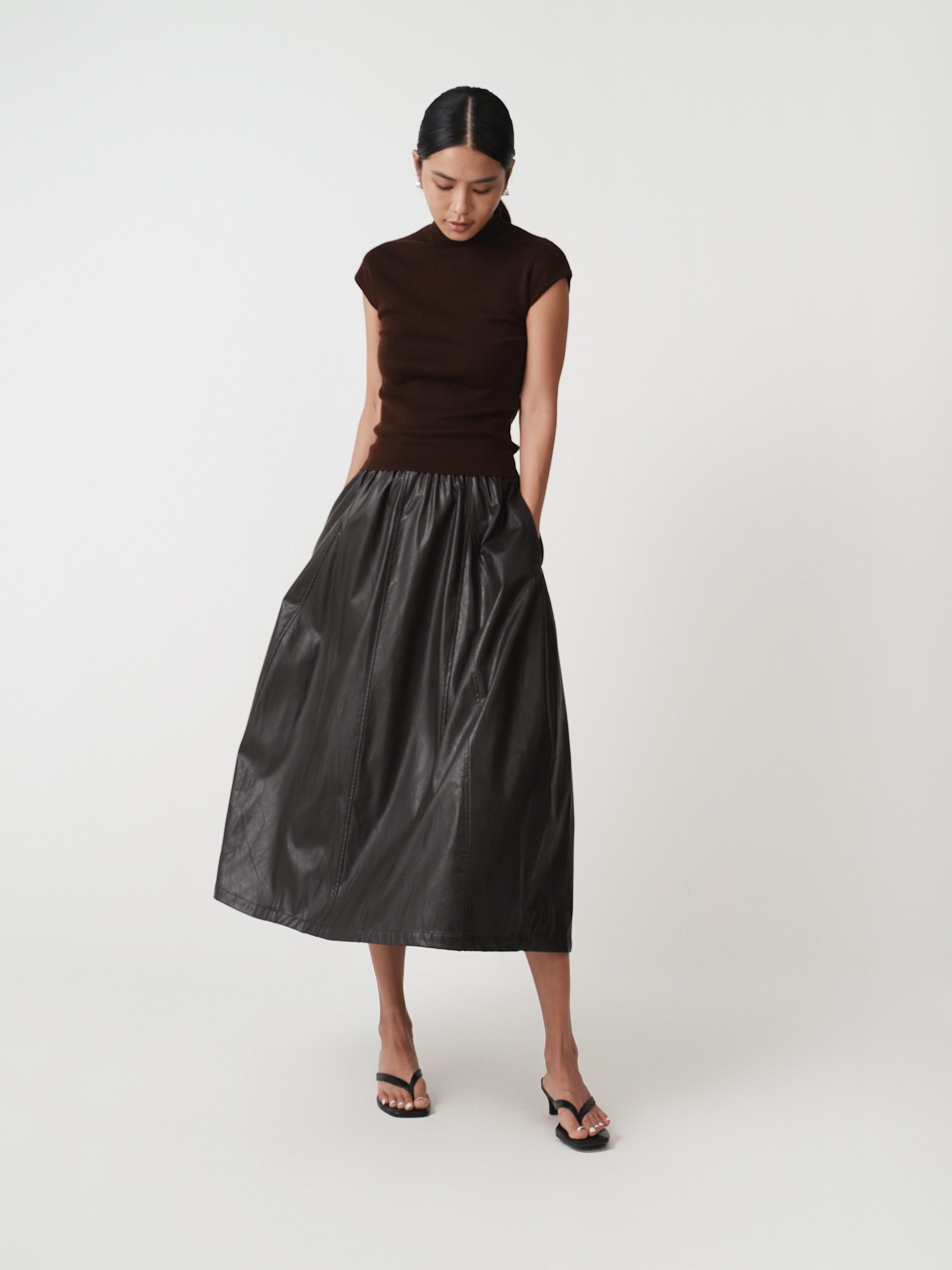 A-line Minimalist Skirt