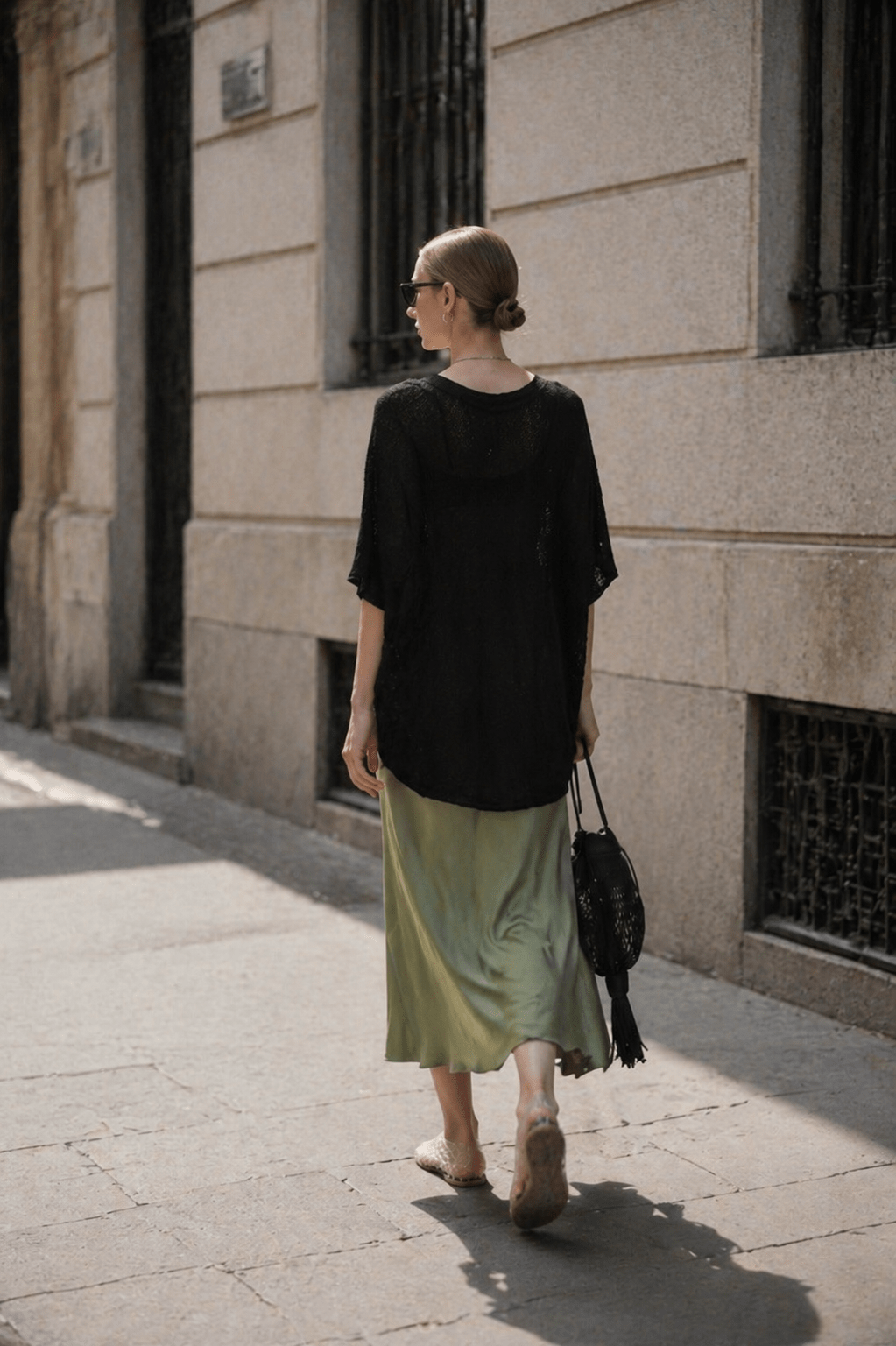 Effortless Oversized Longsleeve Top - Nettarei