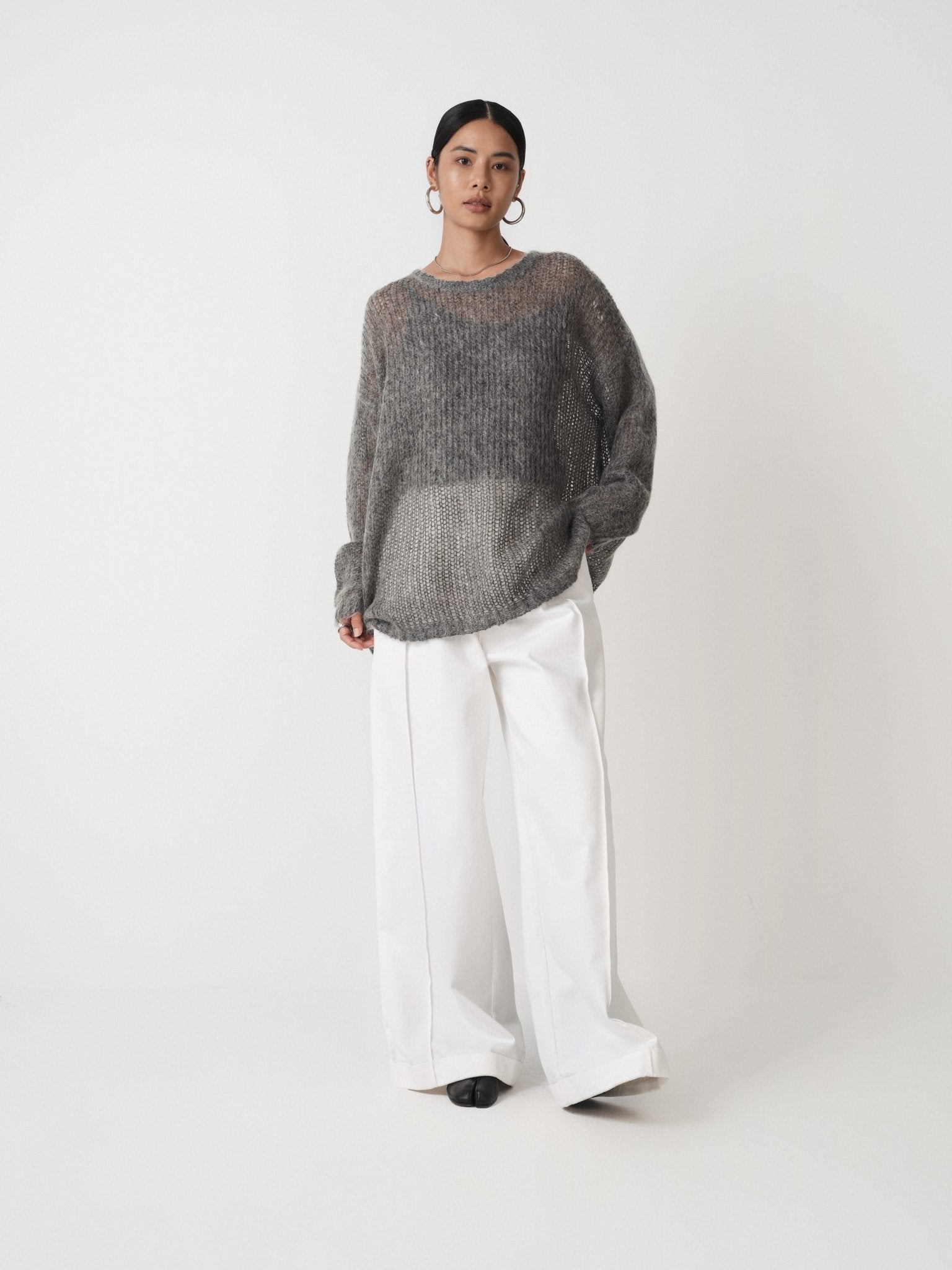 Essential Lyocell Wide - Leg Pants - Nettarei