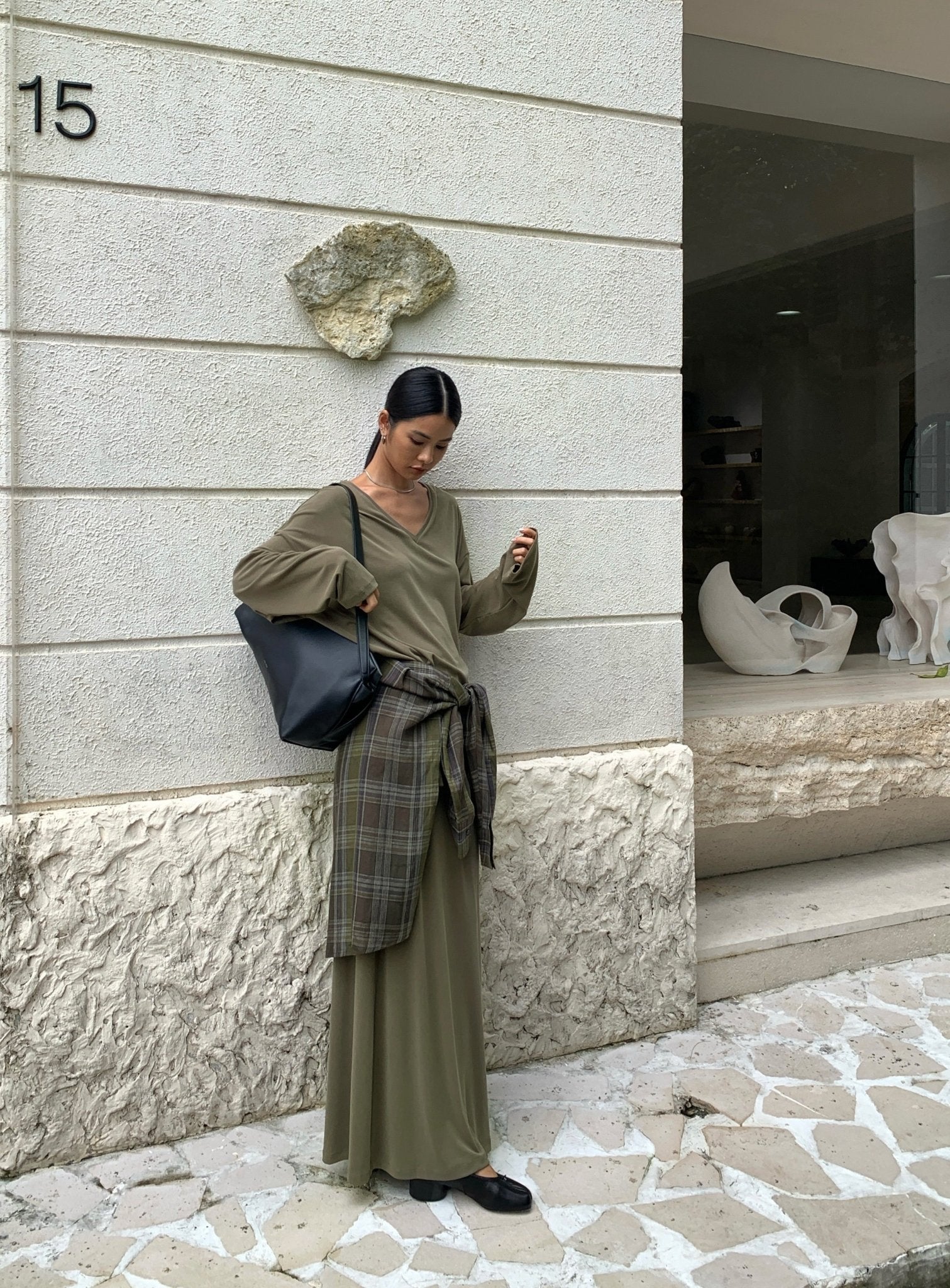 Fluid A - line Skirt Leisure - Nettarei