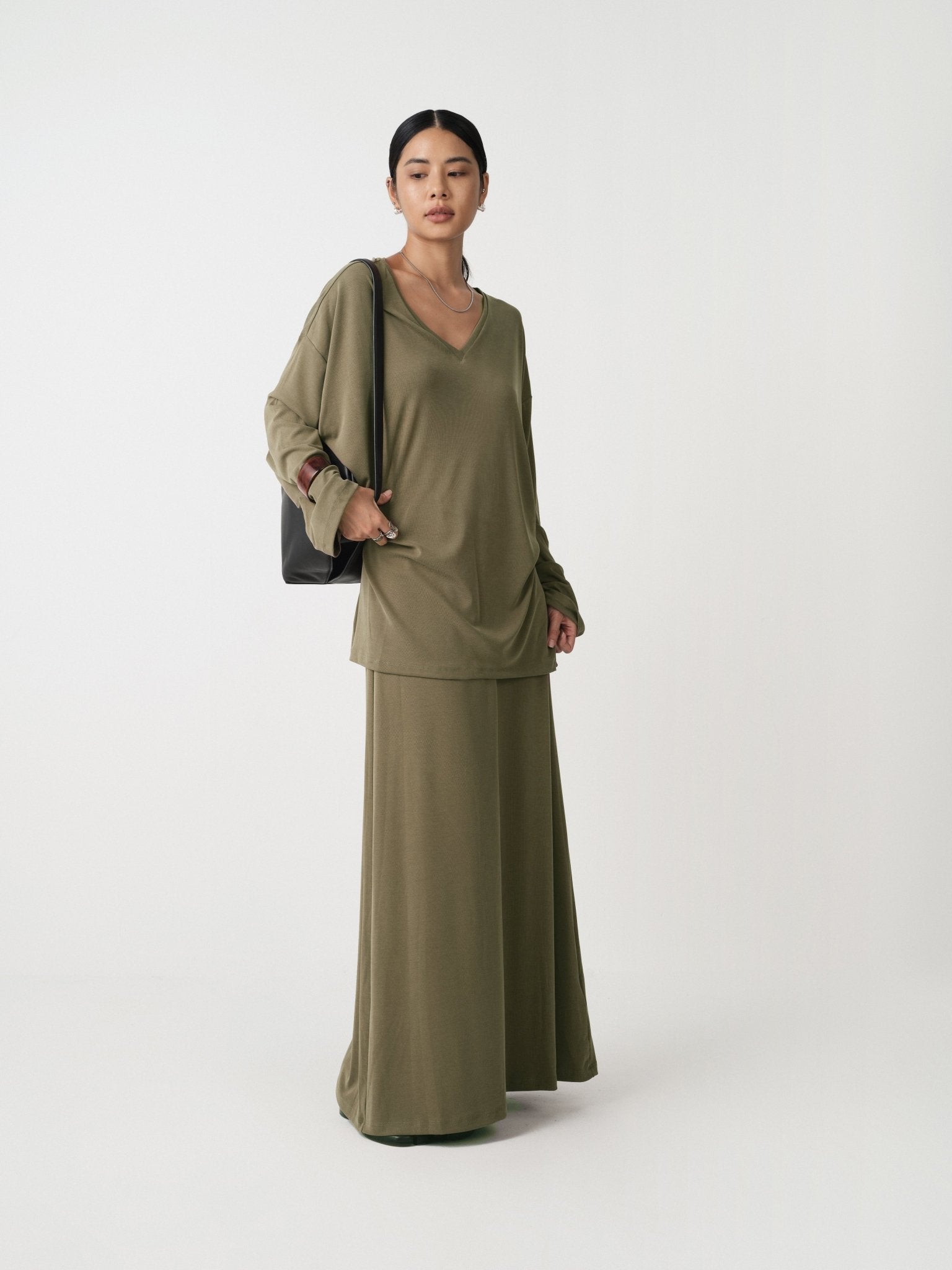 Fluid A - line Skirt Leisure - Nettarei