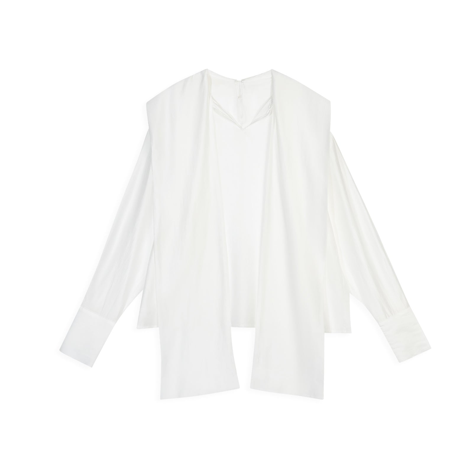 Fluid Lyocell Loose Shirt - Nettarei