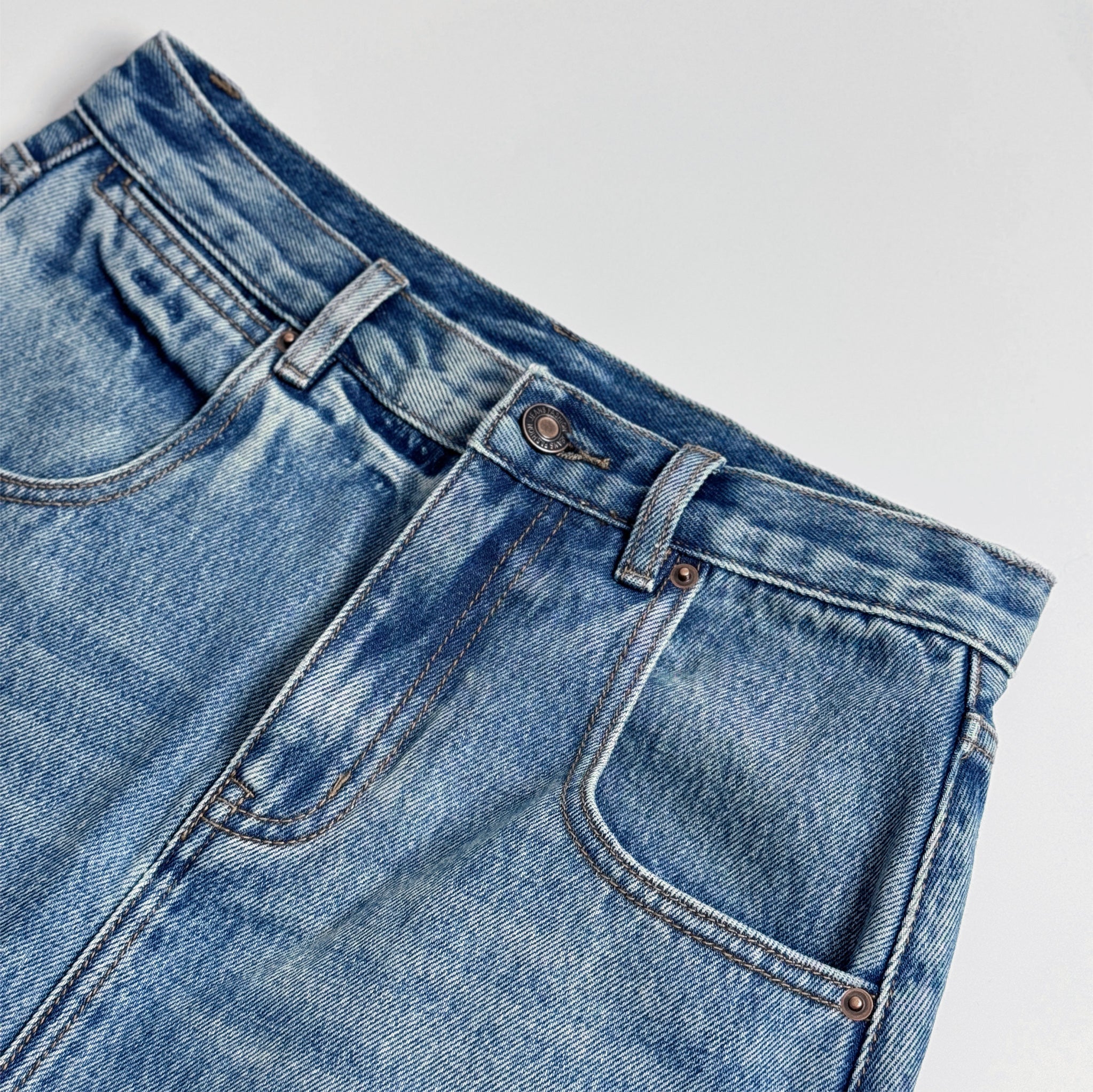 High - Waist A - Line Skirt - Fall Minimalist Style - Nettarei