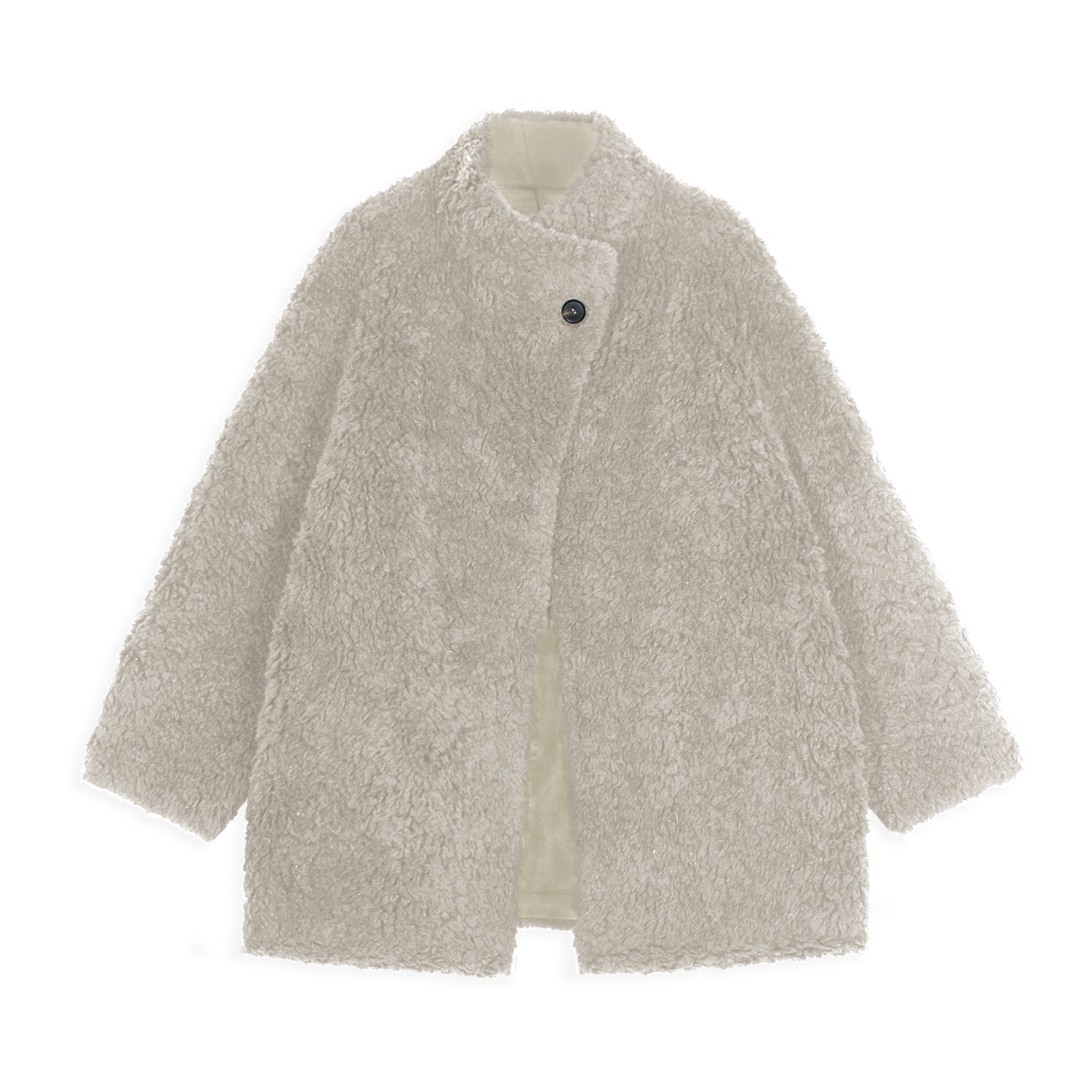 Loose Minimalist Coat for Fall - Nettarei