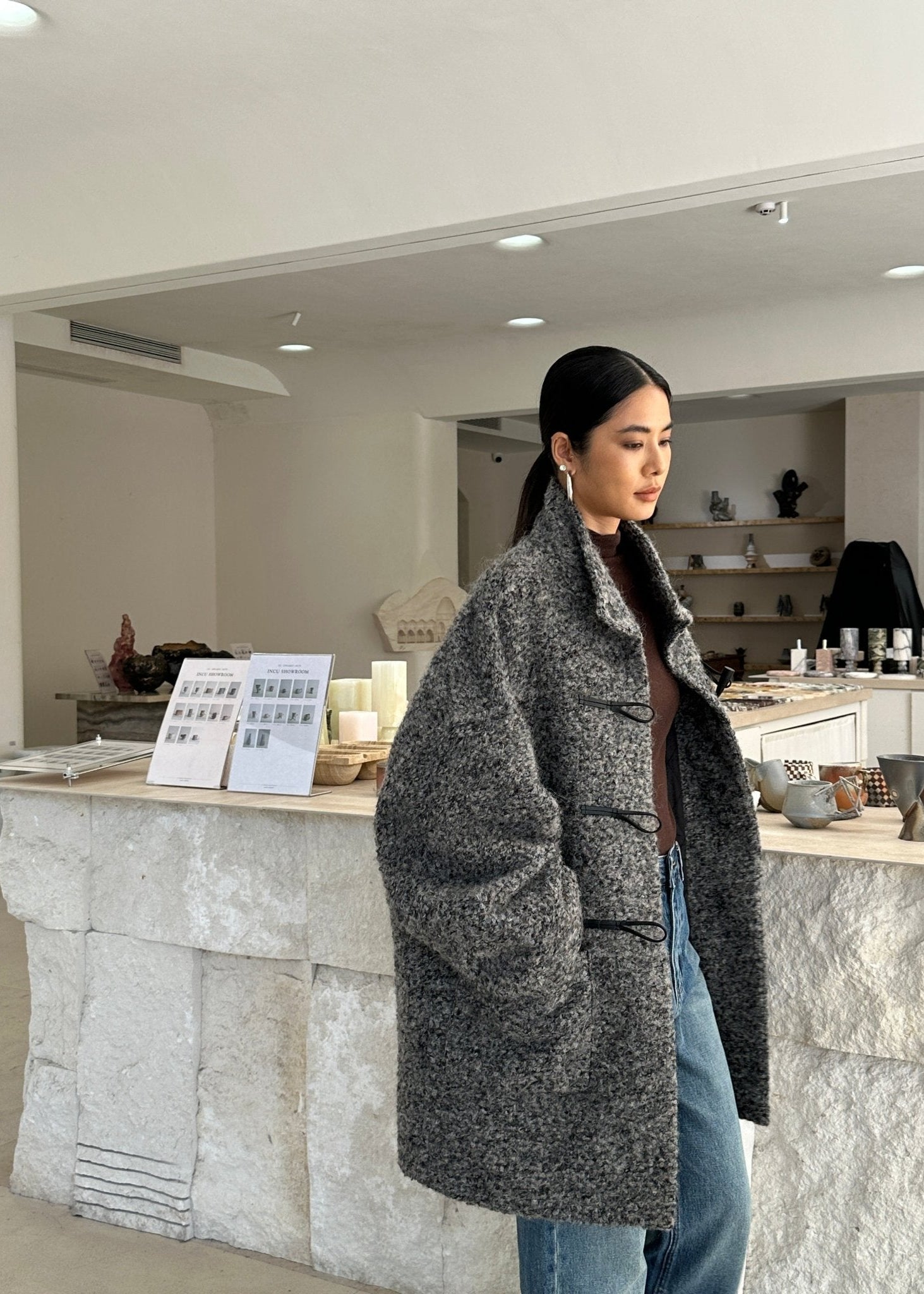 Minimalist Fall Coat - Nettarei