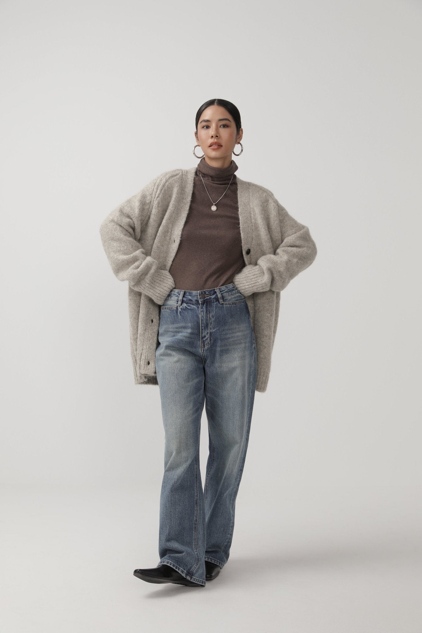 Minimalist Turtleneck Top for Fall - Nettarei