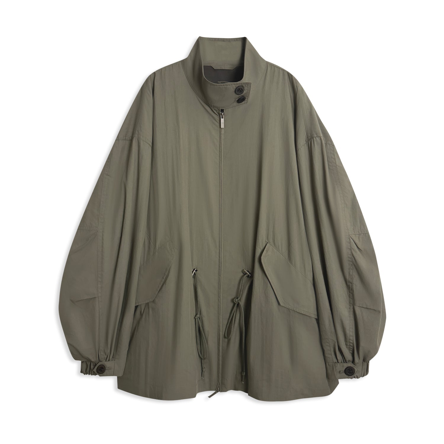 Oversize Minimalist Cargo Jacket - Nettarei