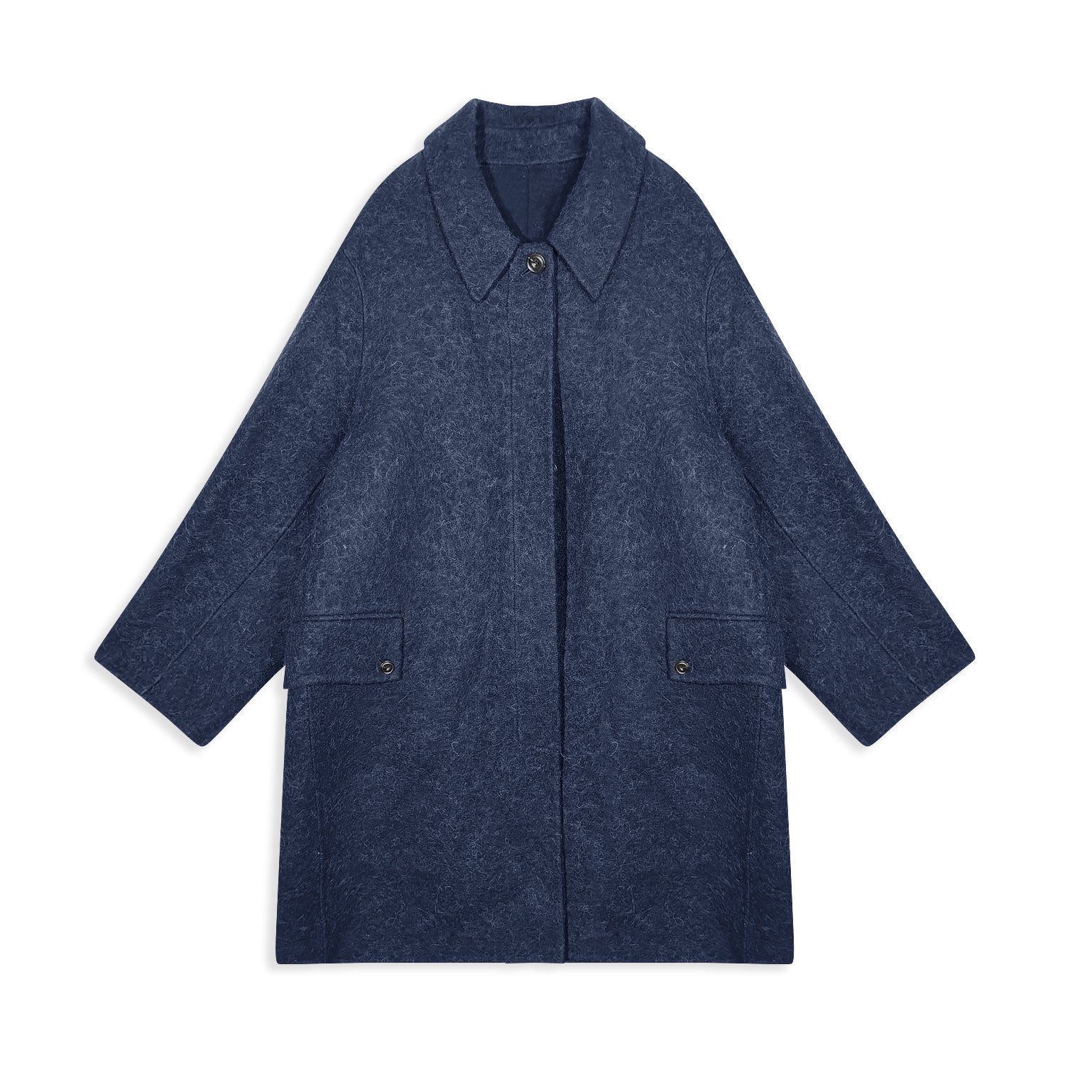 Oversized Minimalist Coat for Fall - Nettarei