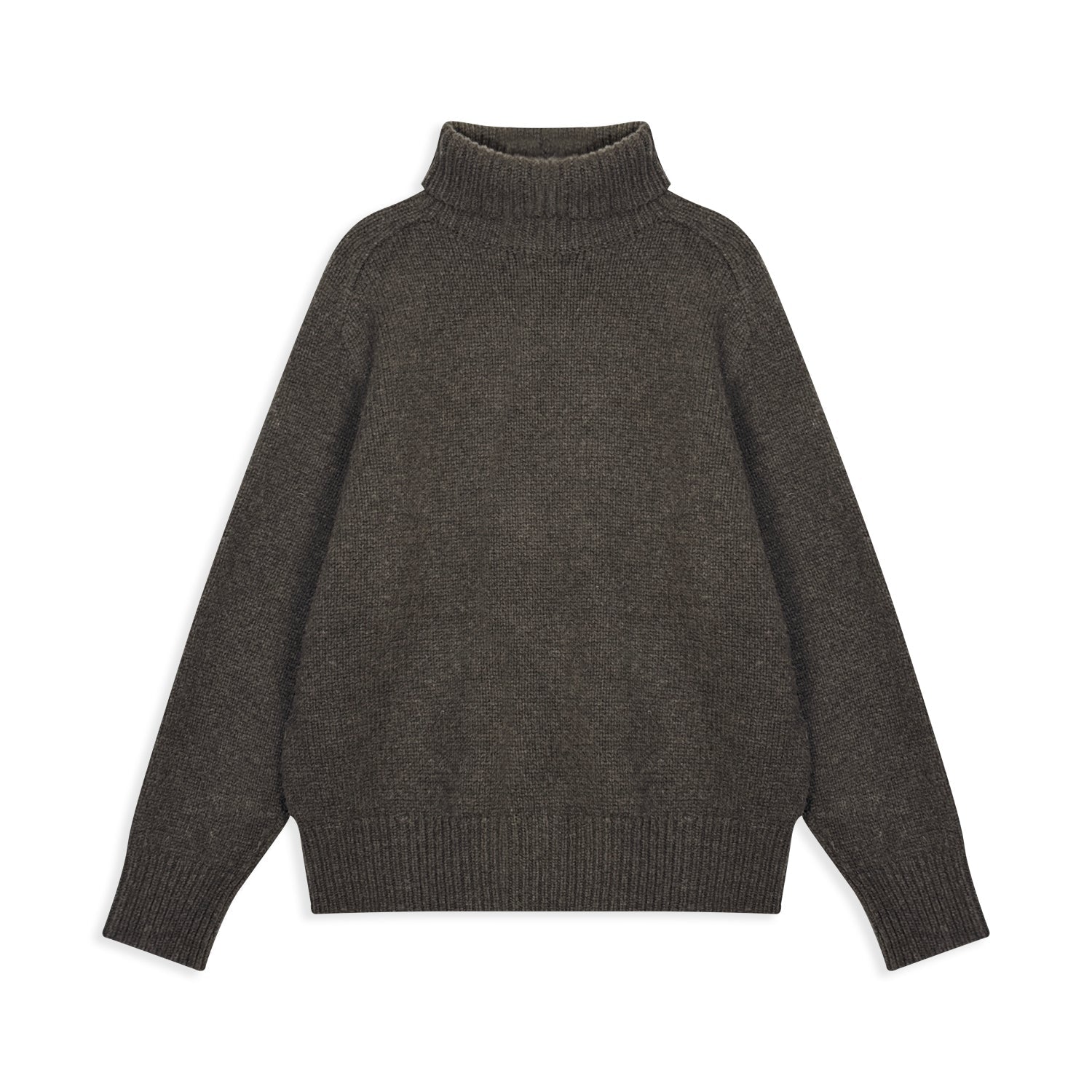Oversized Turtleneck Sweater - Nettarei