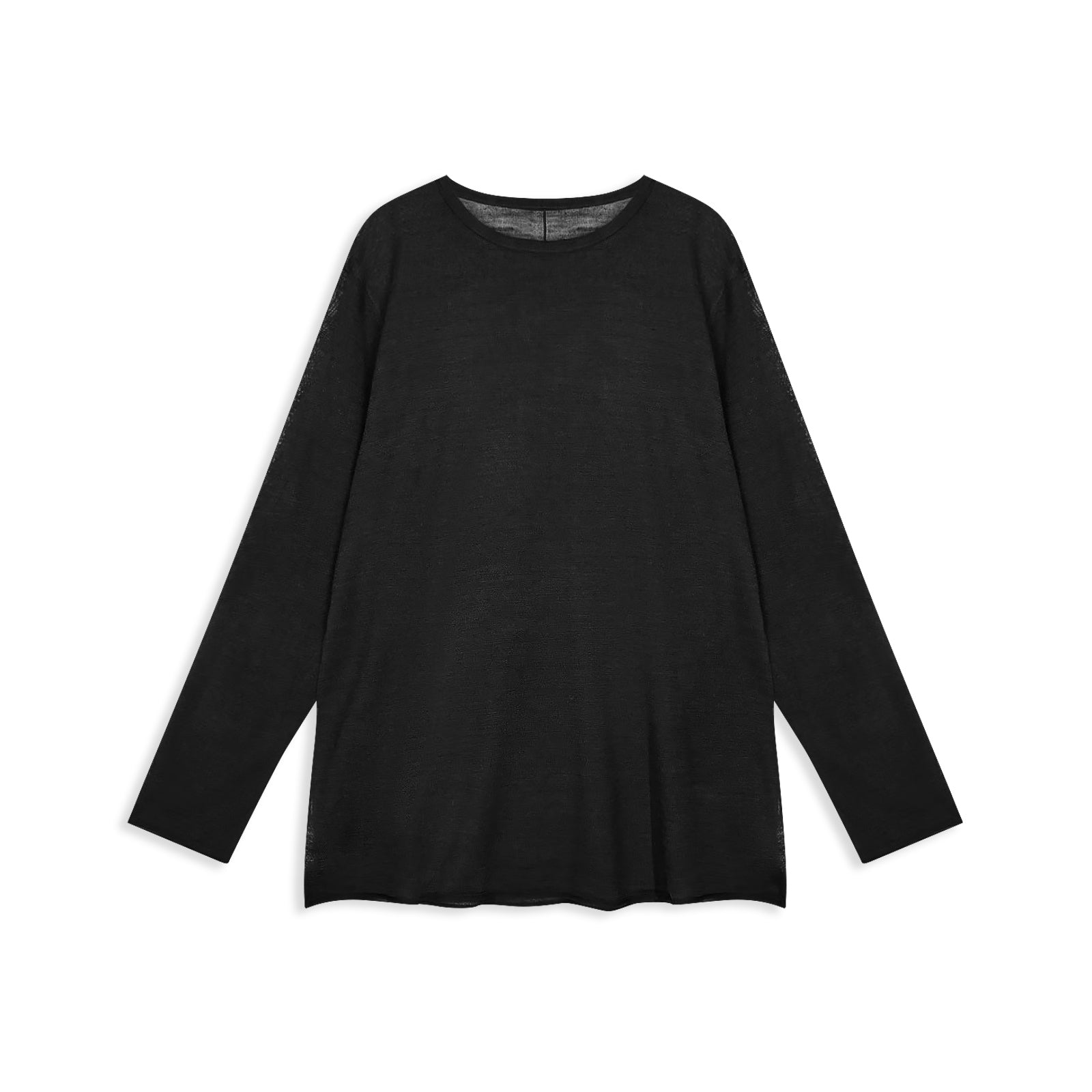Pure Linen Loose Long Sleeve T-shirt - Nettarei