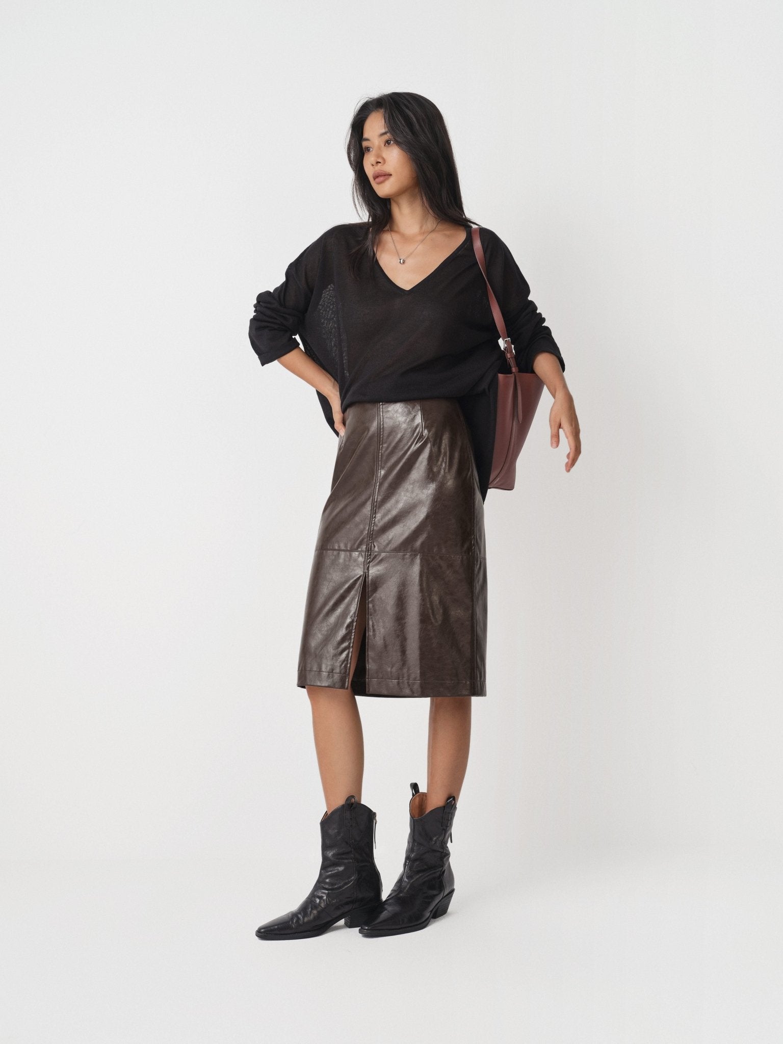 Pure V - neck Shirt for Workwear - Nettarei