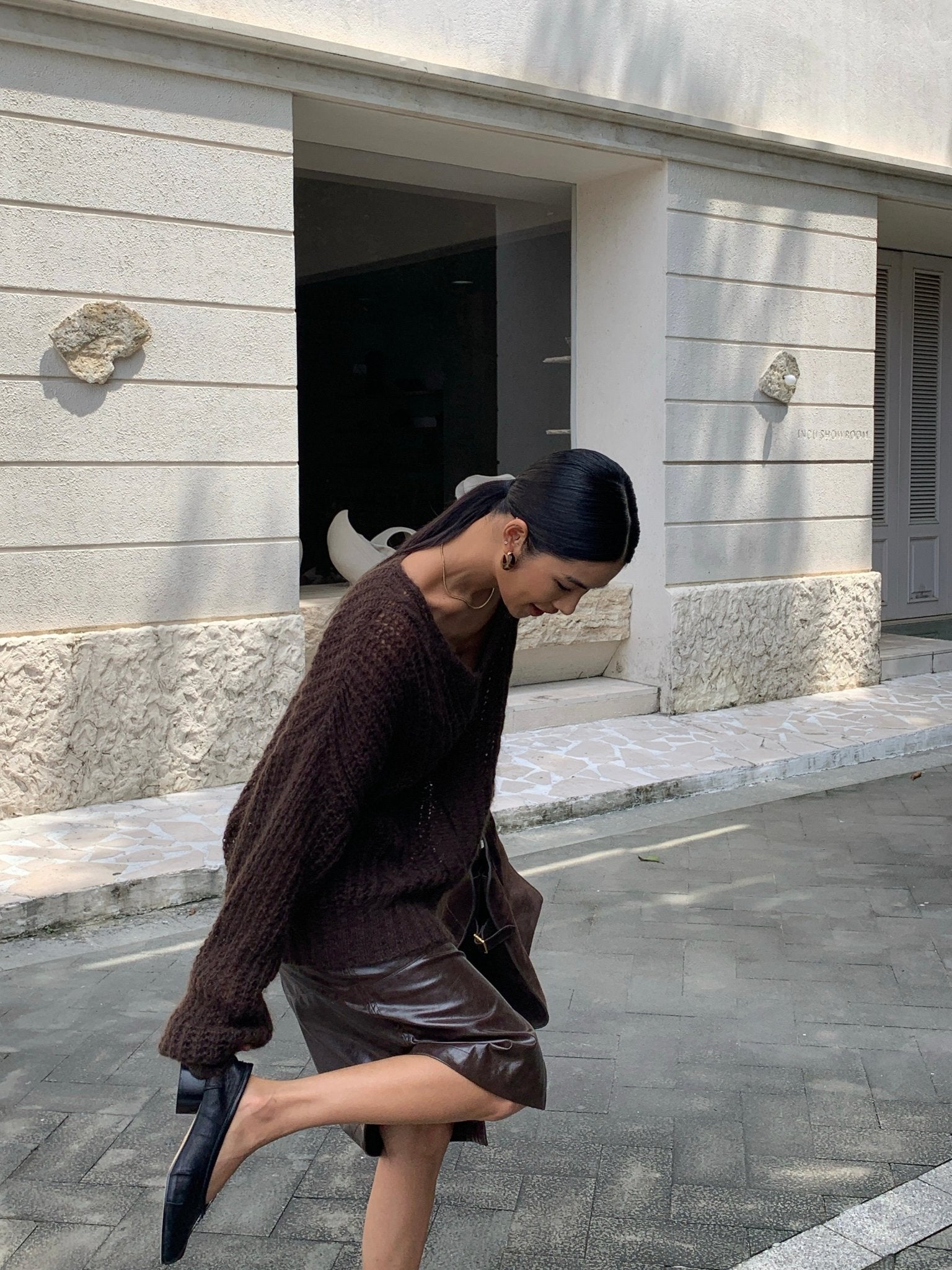 Relaxed Pencil Skirt Workwear - Nettarei