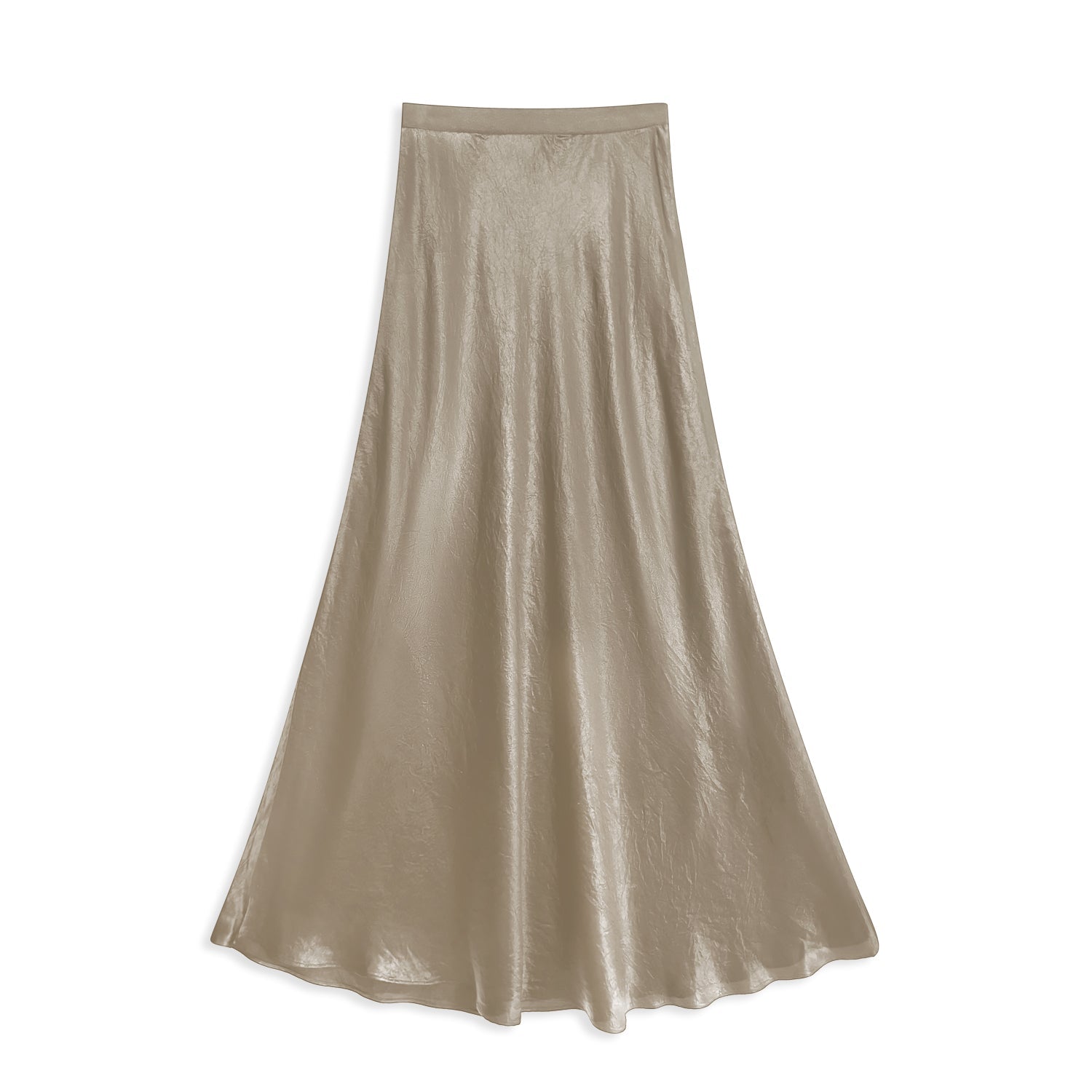 Sleek High - Waist A - Line Midi Skirt for Women - Nettarei