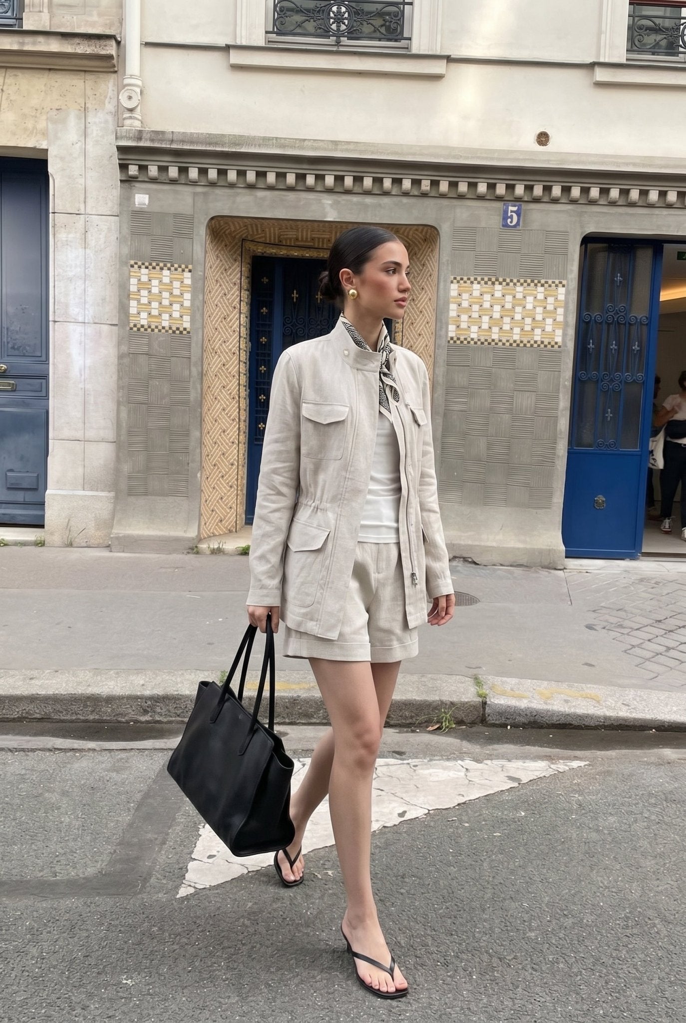 Sleek High-Waist Shorts for Women - Nettarei