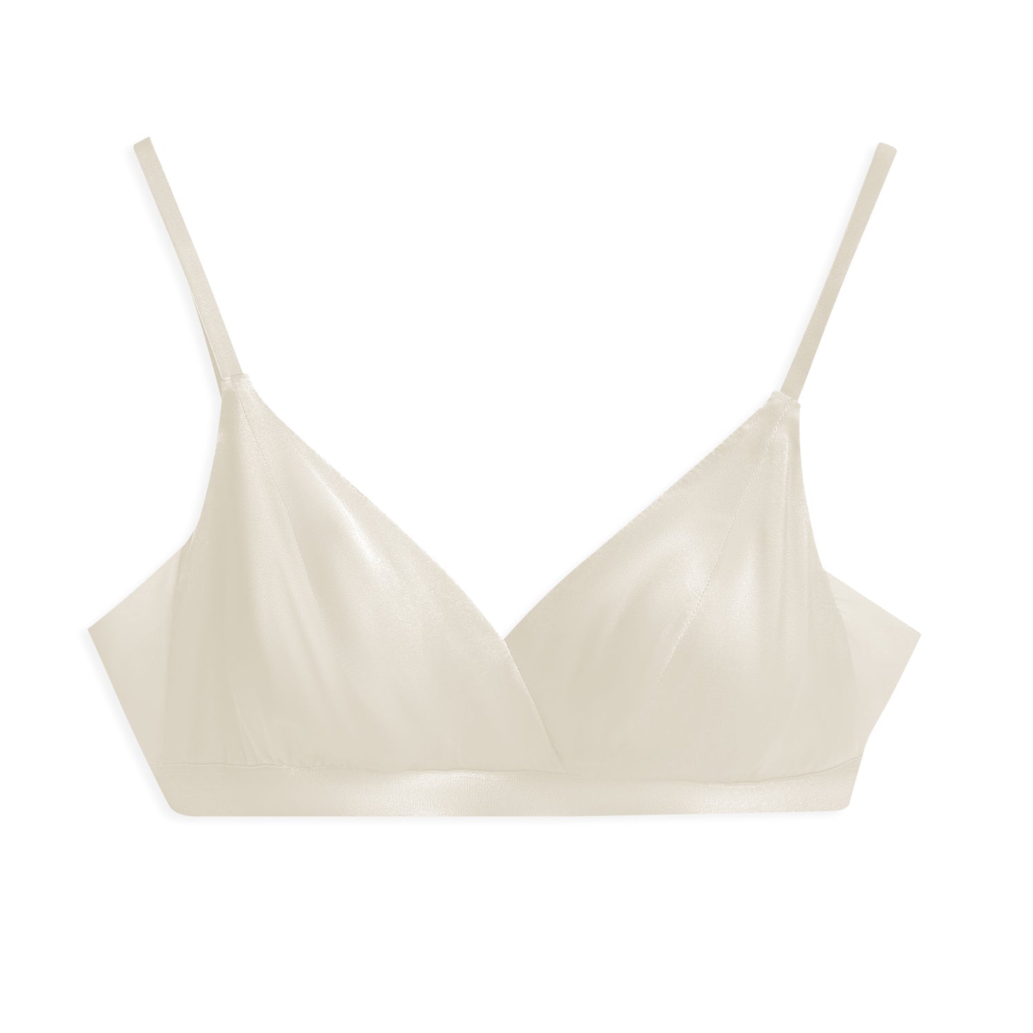 Sleek Minimalist Triangle Bralette - Nettarei