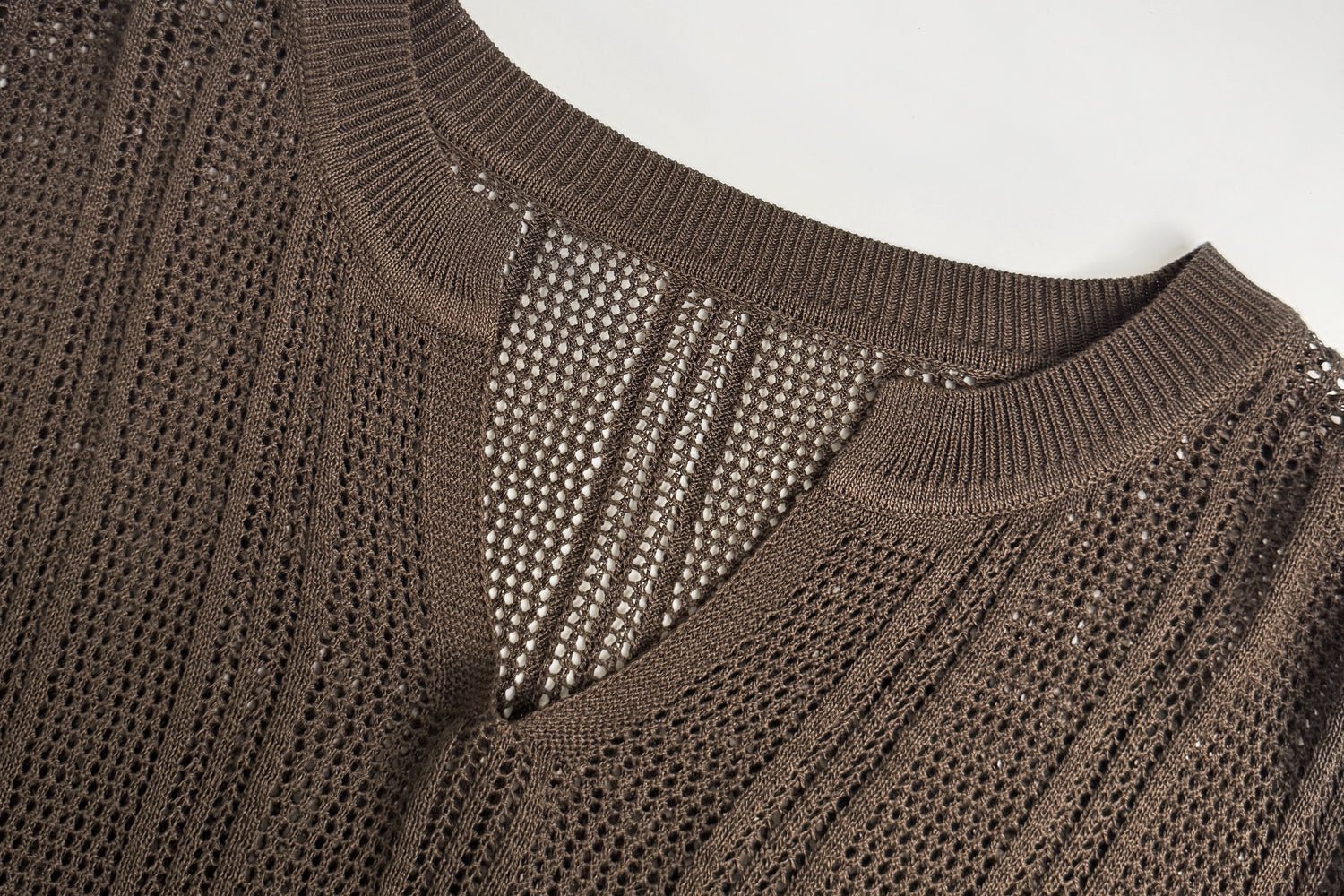 Sleek Minimalist Wide - Leg Knit Shorts - Nettarei