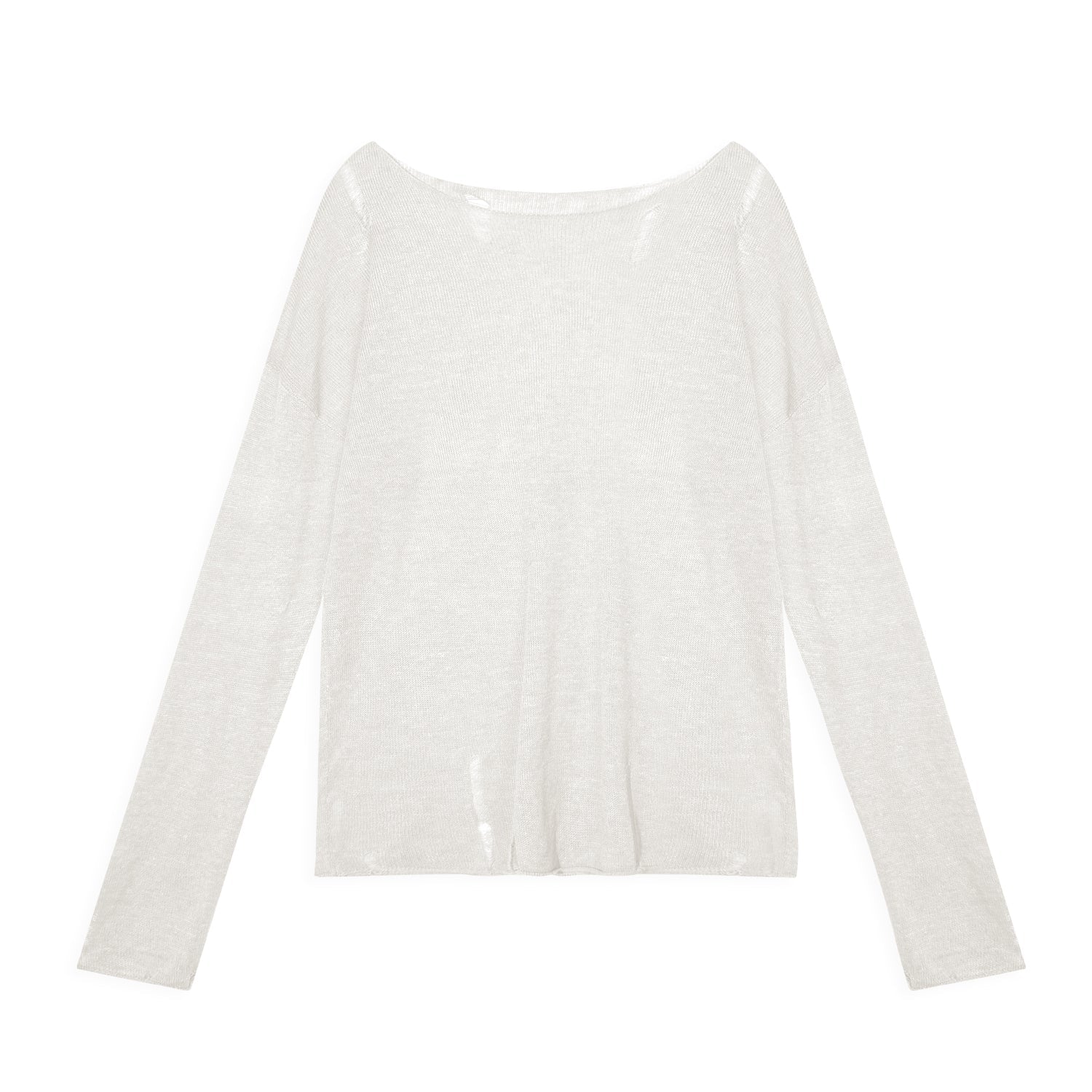 Slim Fit Sleek Minimalist Sweater - Nettarei