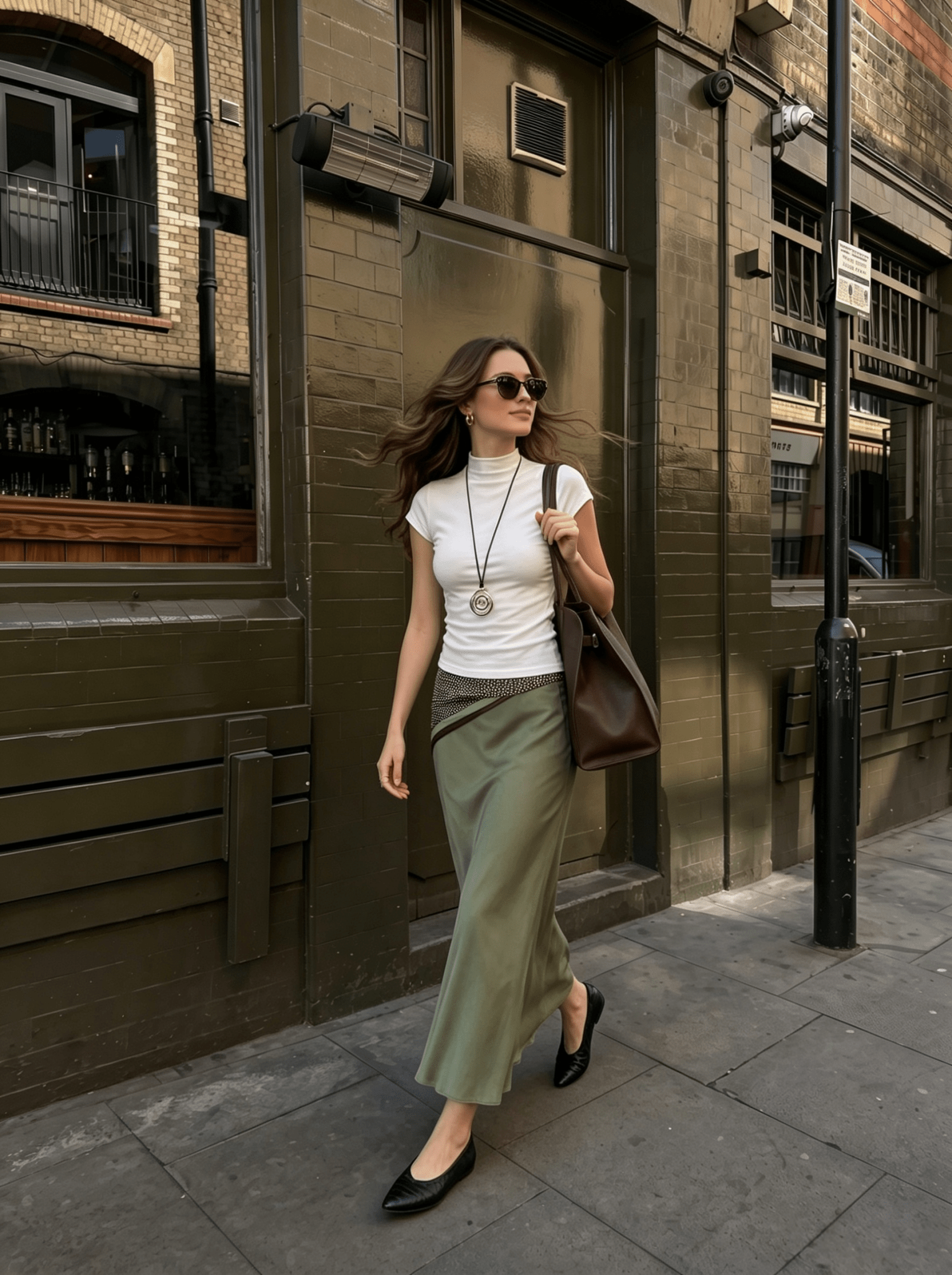 Slim Stretch Turtleneck Tee with Sleek Minimalist Design - Nettarei