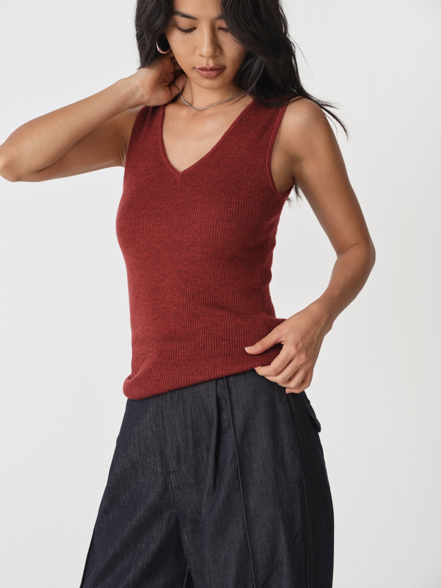 Soft Tank Top Sleeveless - Nettarei