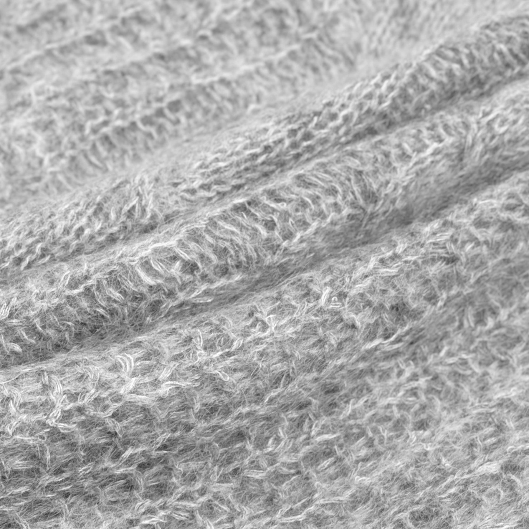 Soft V - Neck Mohair Sweater - Nettarei