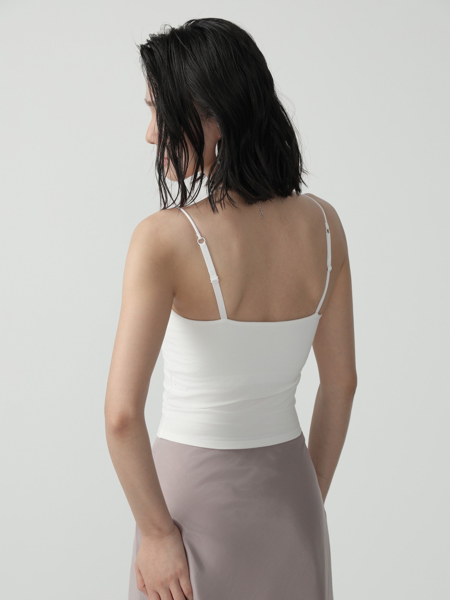 Slim Fit Stretch Basic T-Shirt for Women