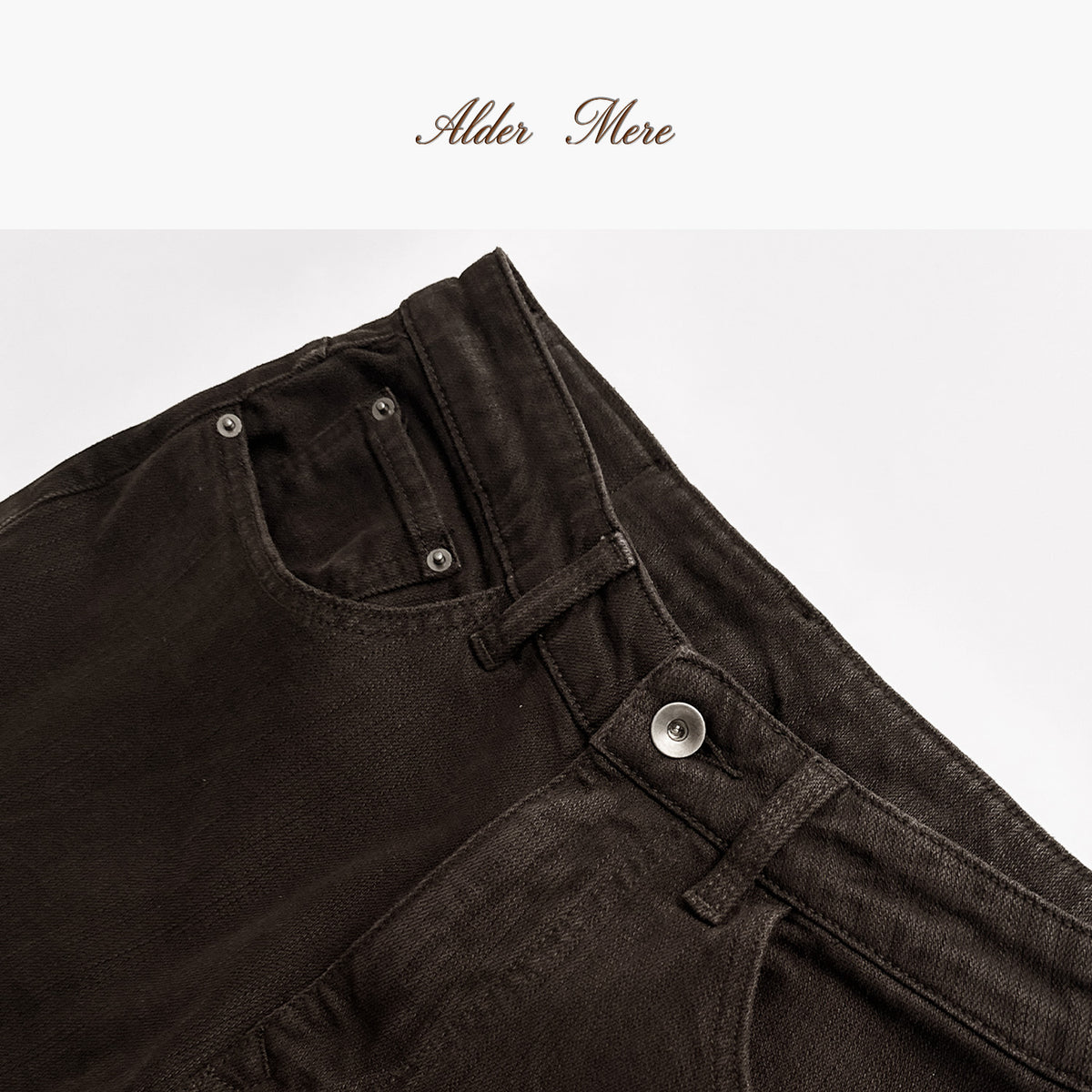 Relaxed Straight-Leg Jeans – Lyocell-Cotton Blend Breathable Denim Pants for Men