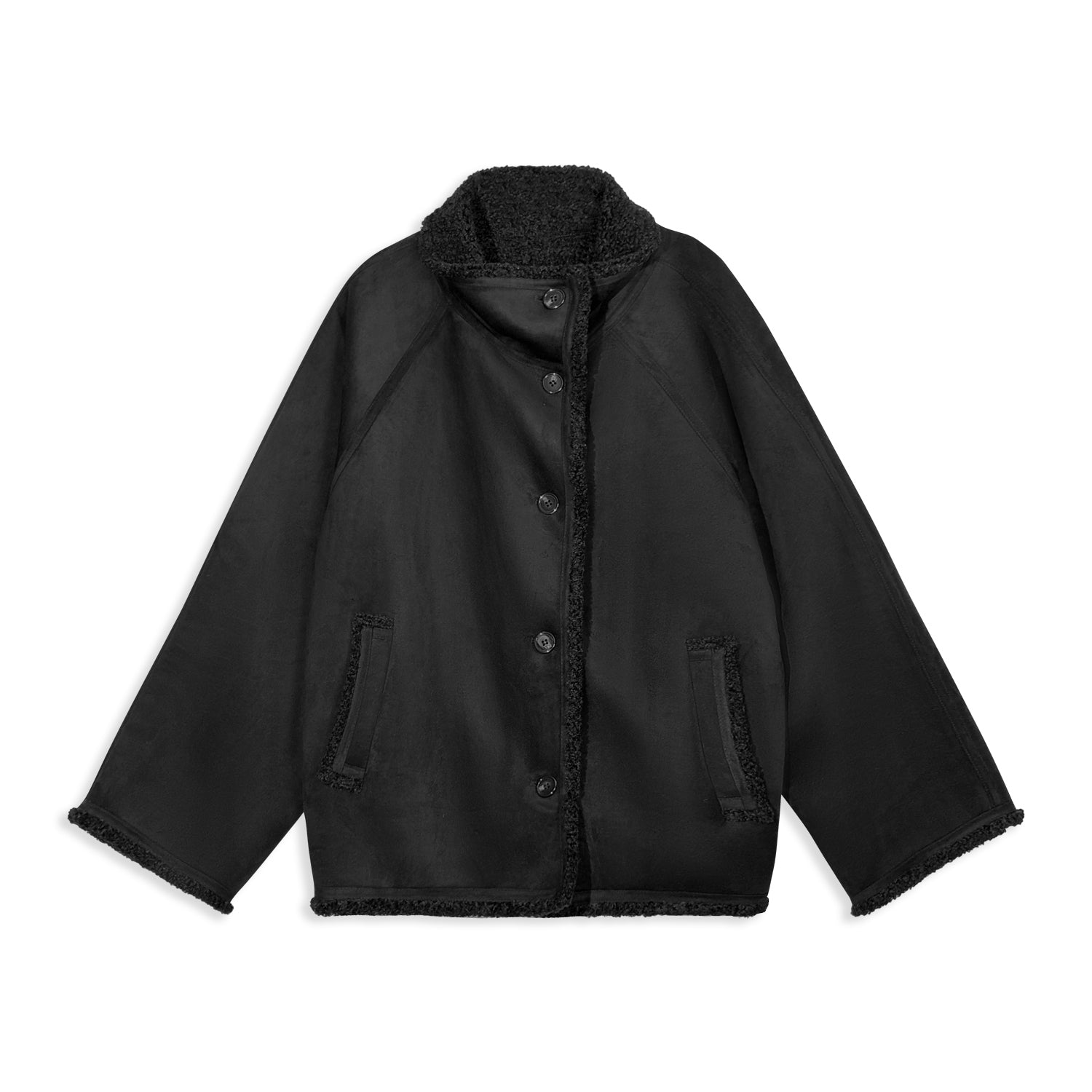 Minimalist Fleece Coat