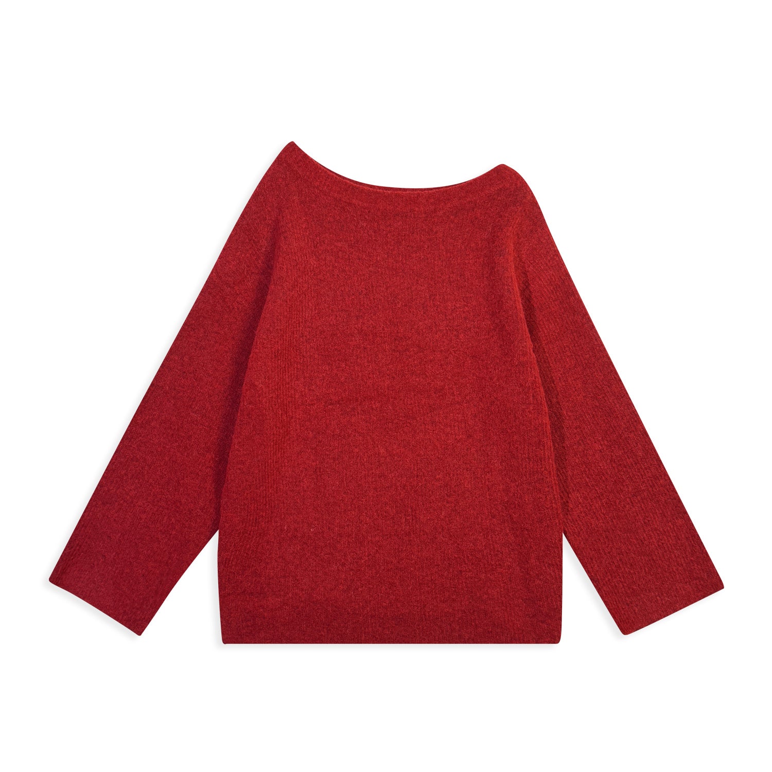 Alpaca Loose Sweater - Nettarei