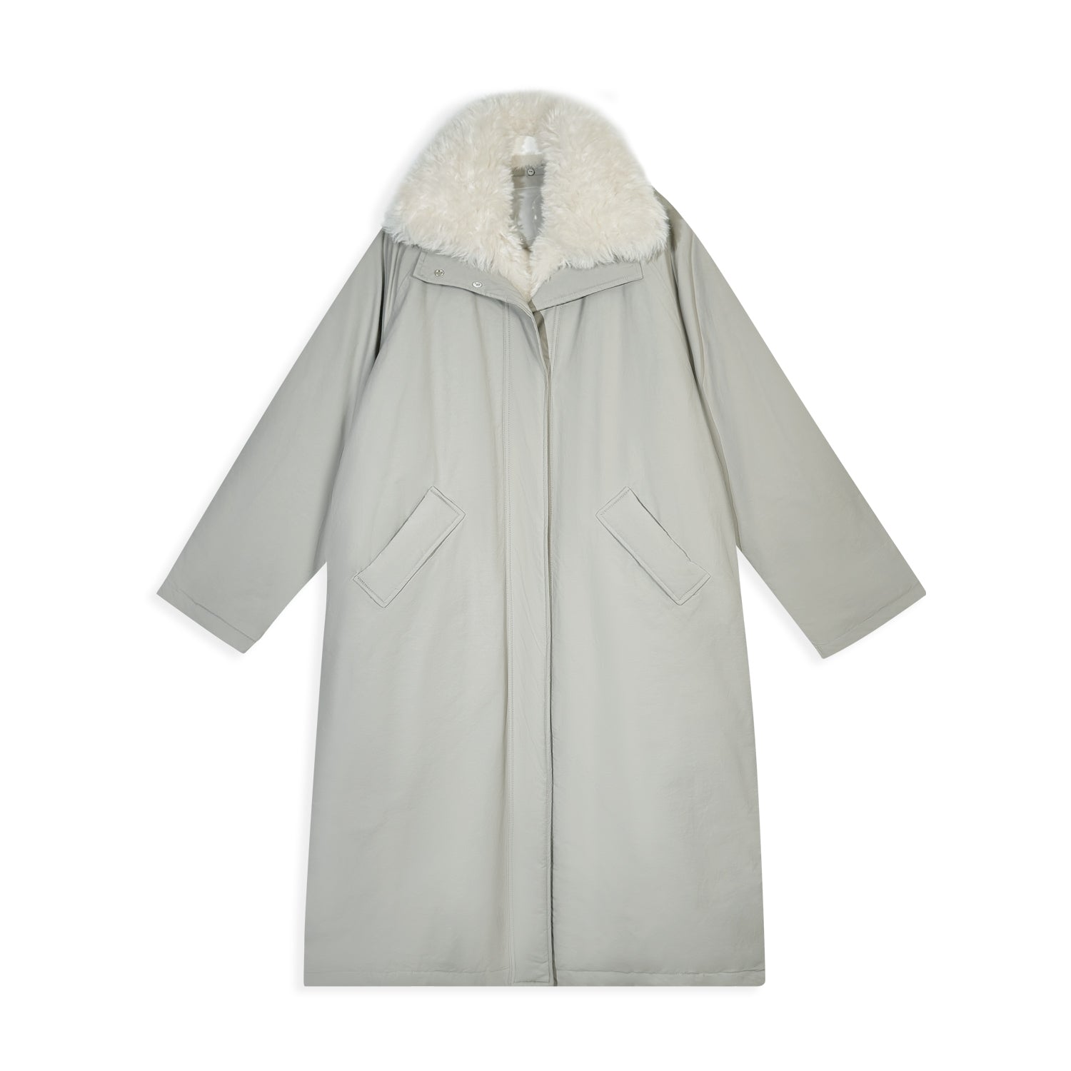 Minimalist Down Parka Coat