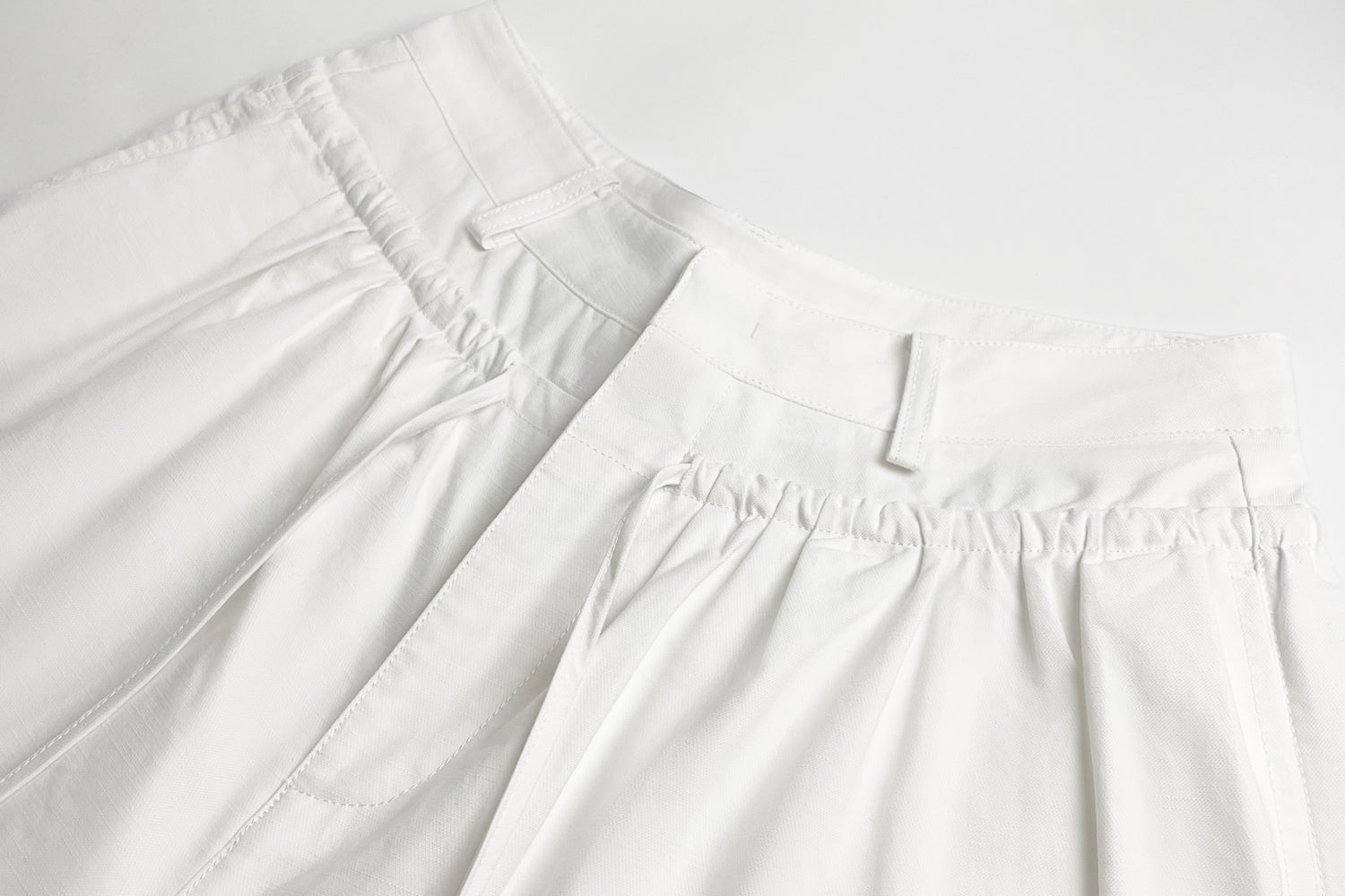 Elegant Wide - Leg Trousers with Minimalist Flair - Nettarei