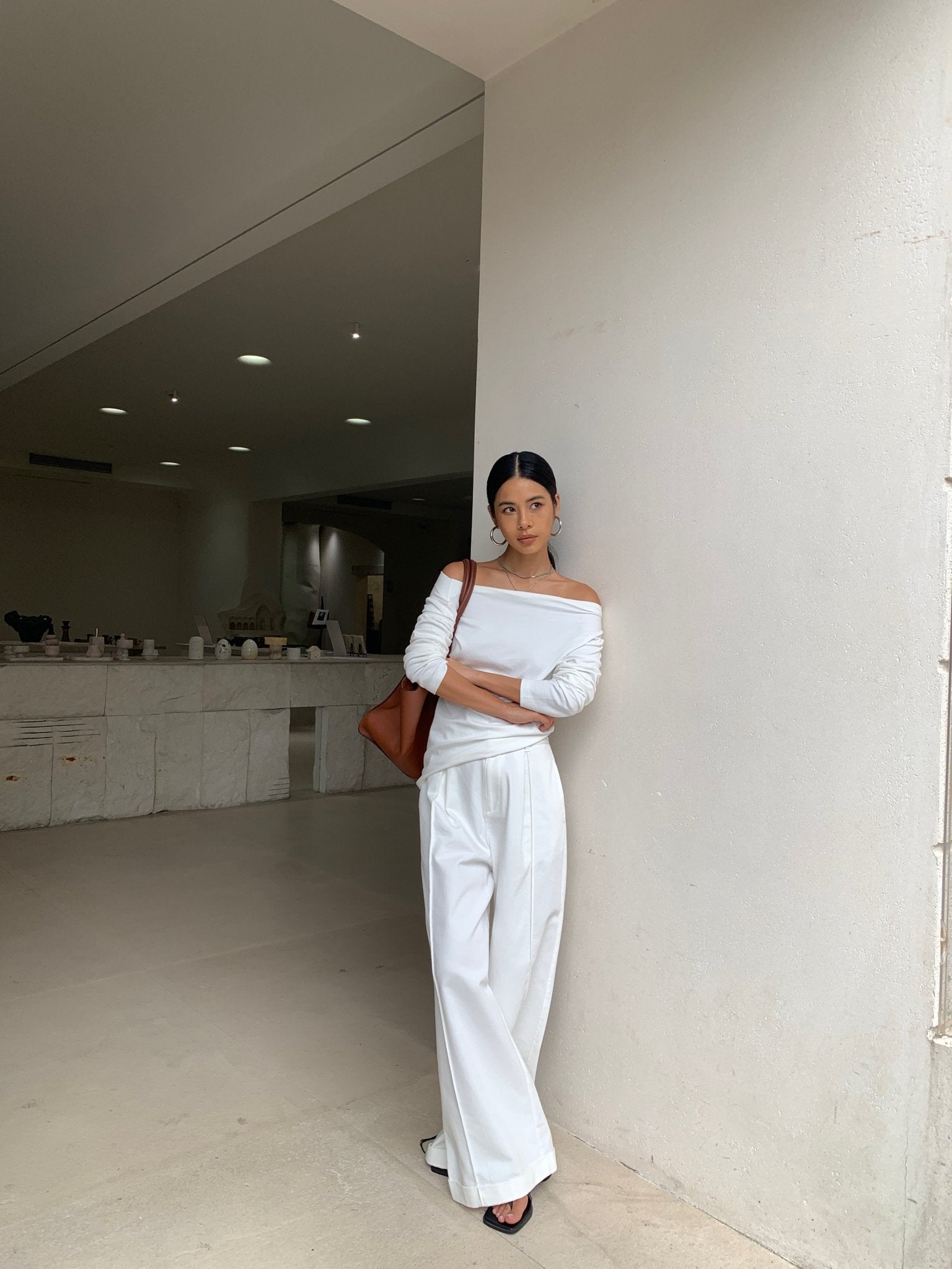 Essential Loose Long Sleeve T-Shirt - Nettarei