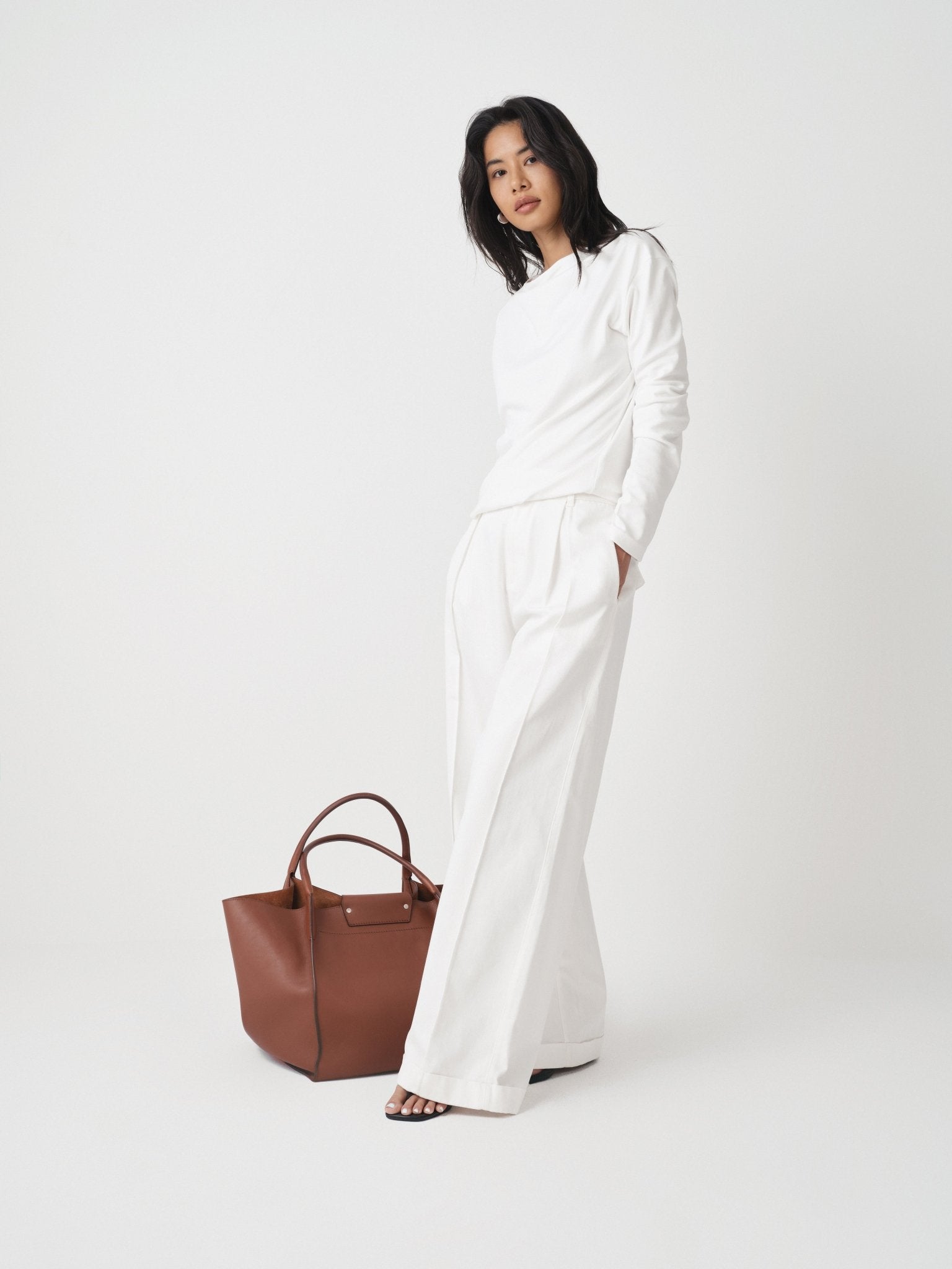 Essential Loose Long Sleeve T-Shirt - Nettarei