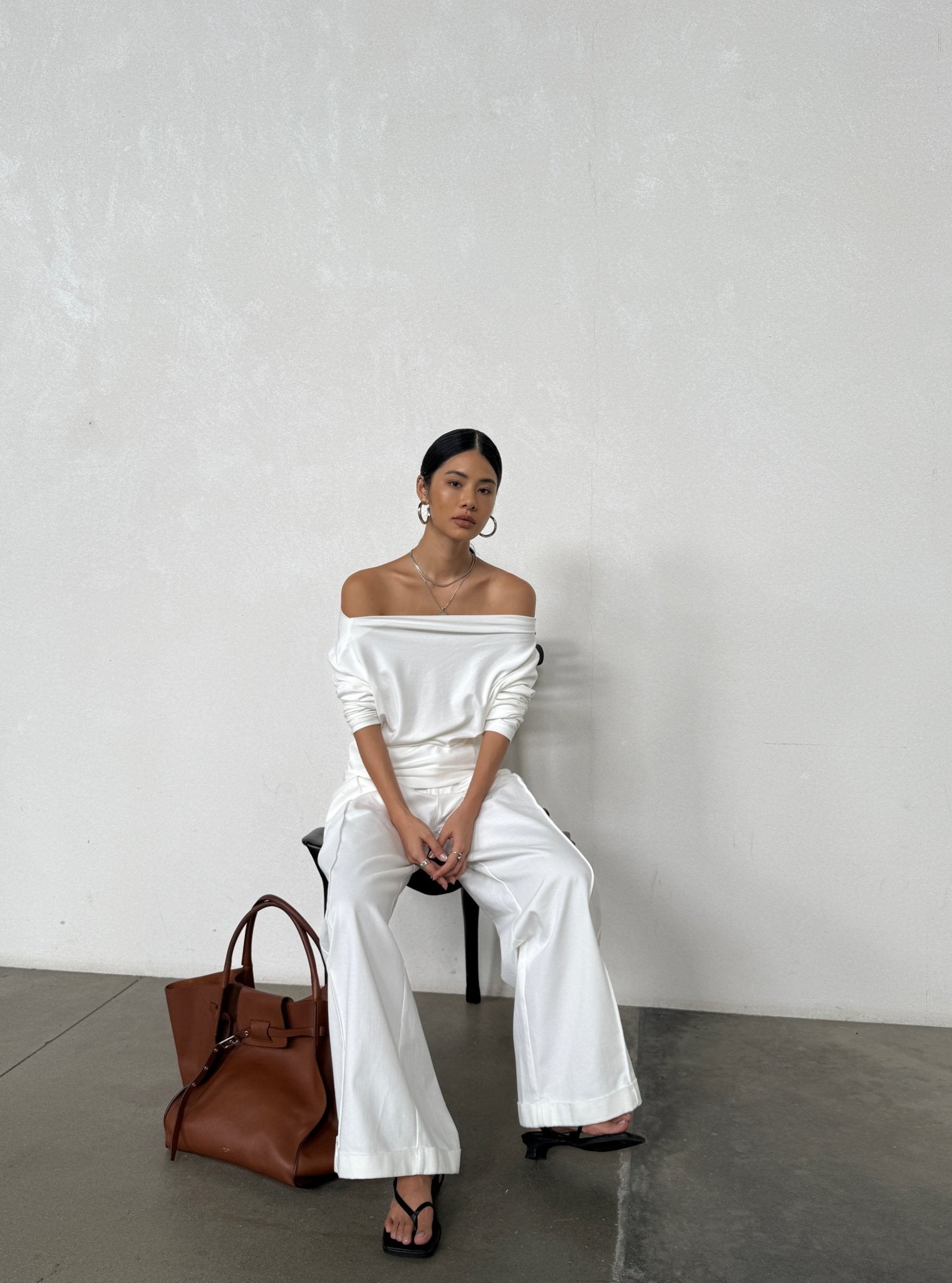 Essential Loose Long Sleeve T-Shirt - Nettarei