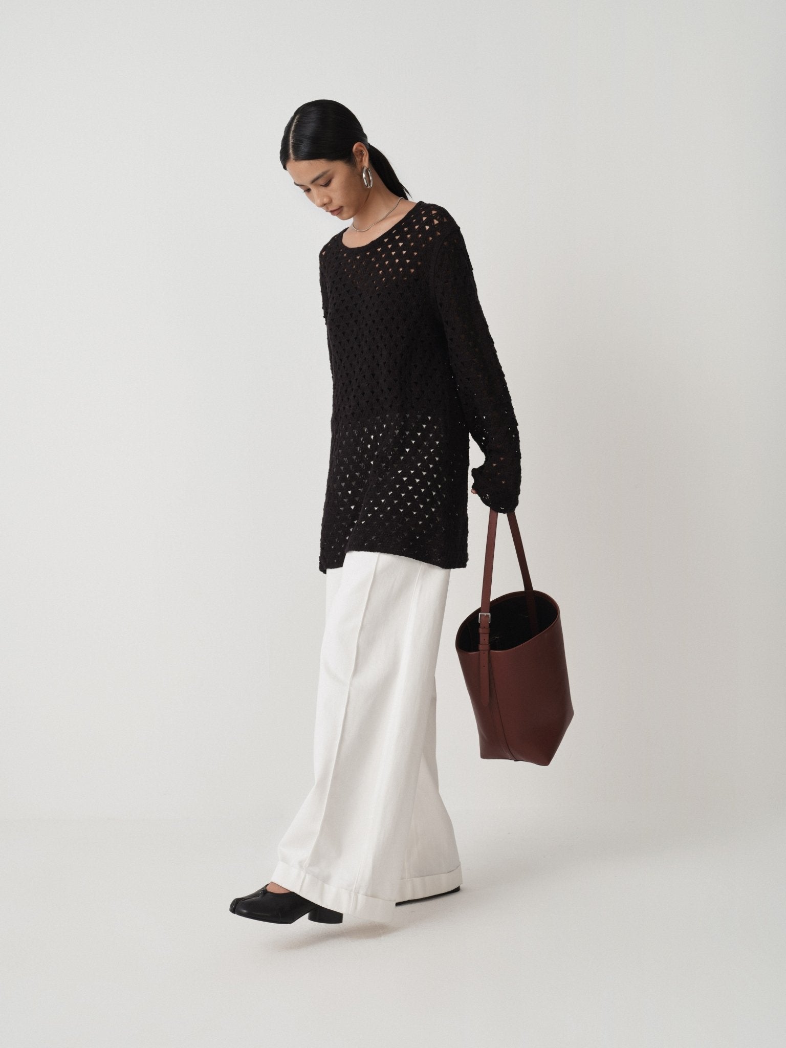 Essential Oversized Blend Sweater - Nettarei