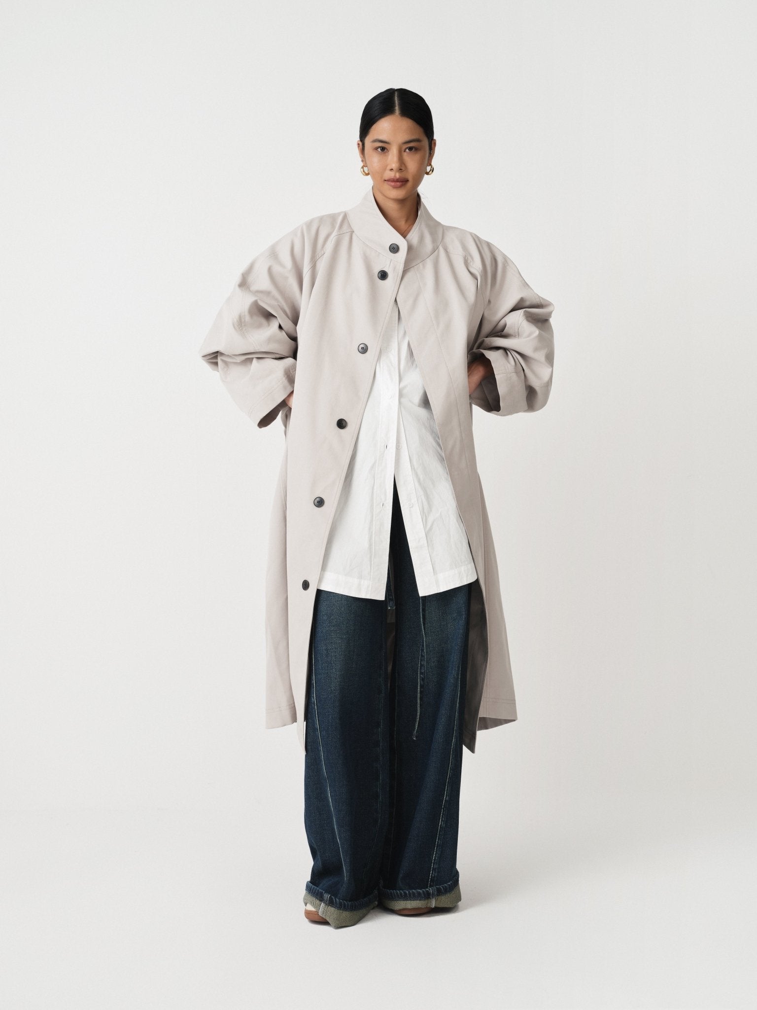 High - Waist Slim Jeans - Nettarei