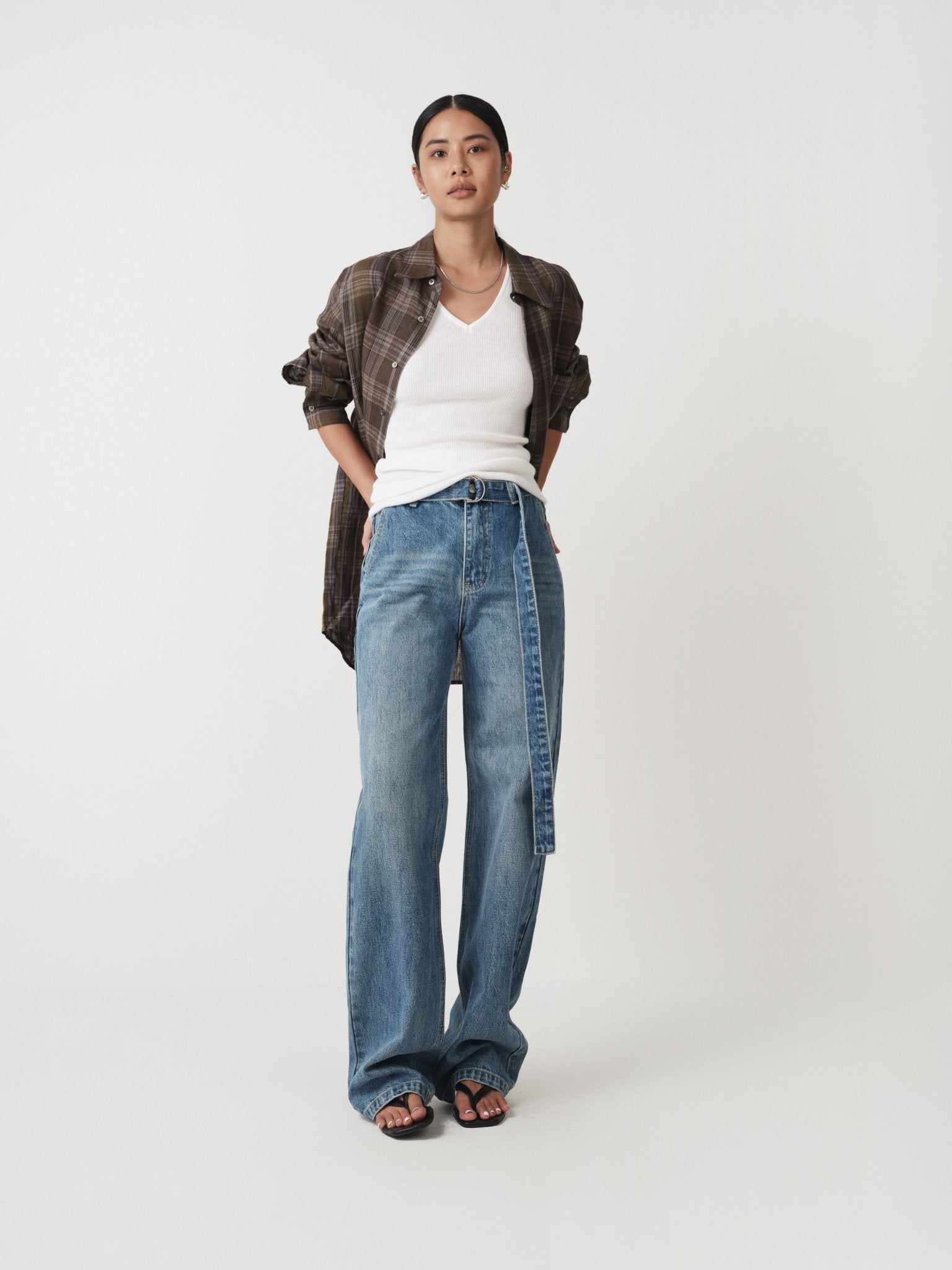 High - Waisted Straight Jeans – Fall Minimalist - Nettarei