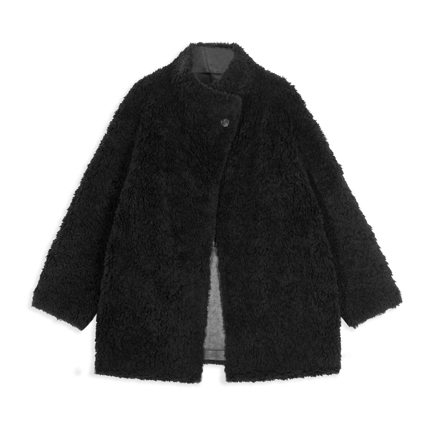 Loose Minimalist Coat for Fall - Nettarei