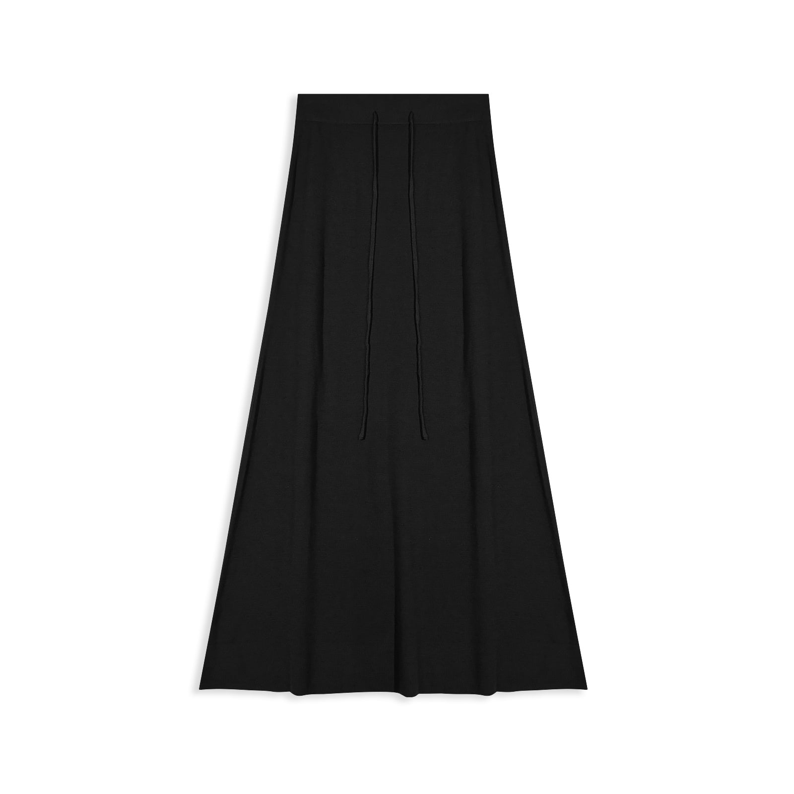 Minimal Linen A - line Maxi Skirt - Nettarei