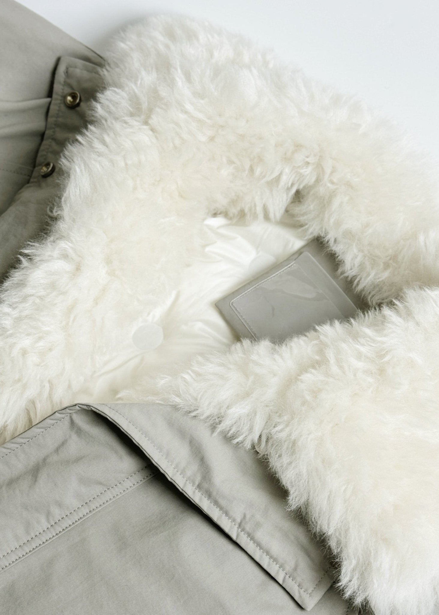 Minimalist Down Parka Coat - Nettarei