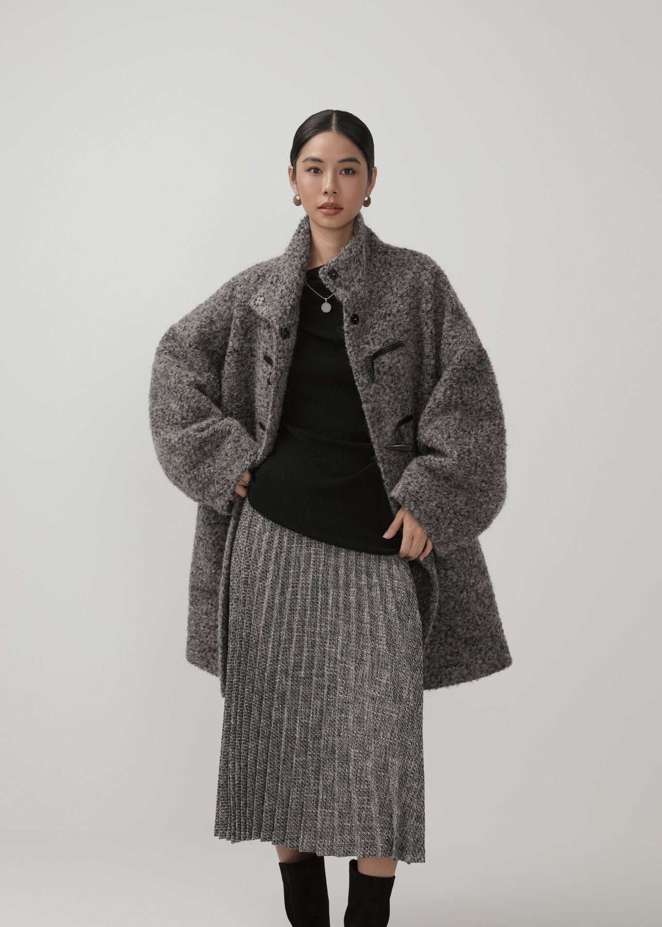 Minimalist Fall Coat - Nettarei