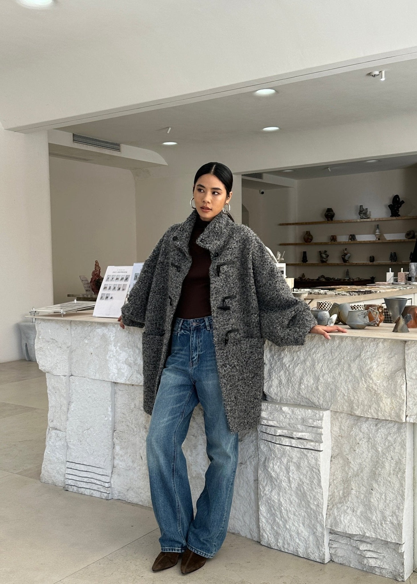 Minimalist Fall Coat - Nettarei