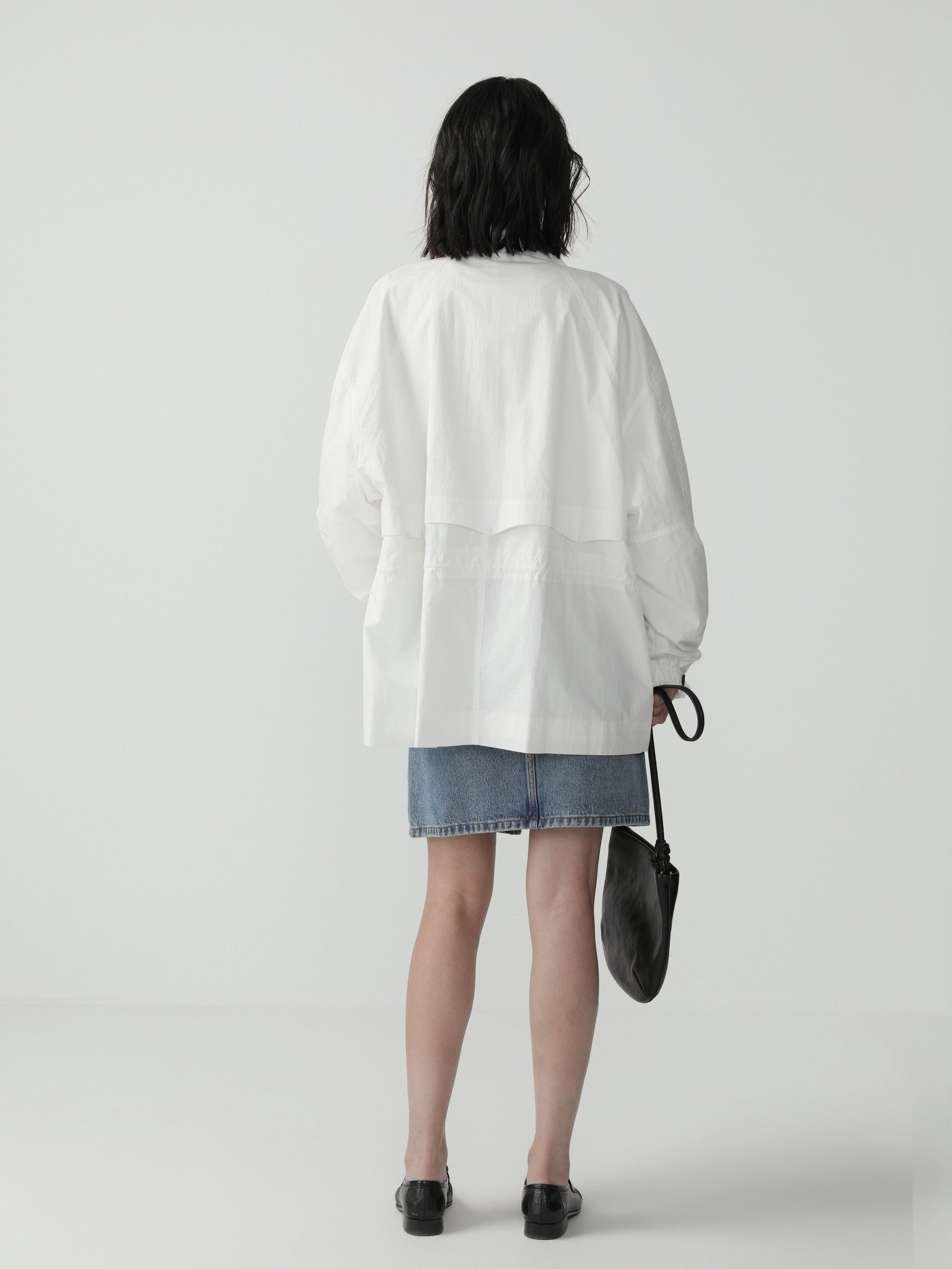 Oversize Minimalist Cargo Jacket - Nettarei