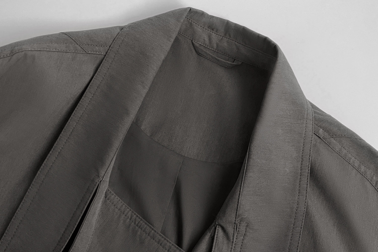 Oversize Minimalist Trench Coat for Women - Nettarei
