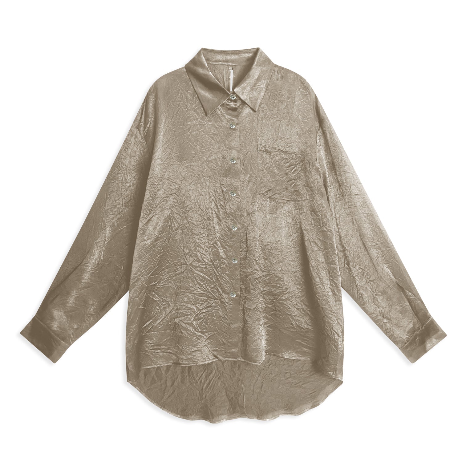 Oversize Relaxed Fit Shirt - Nettarei