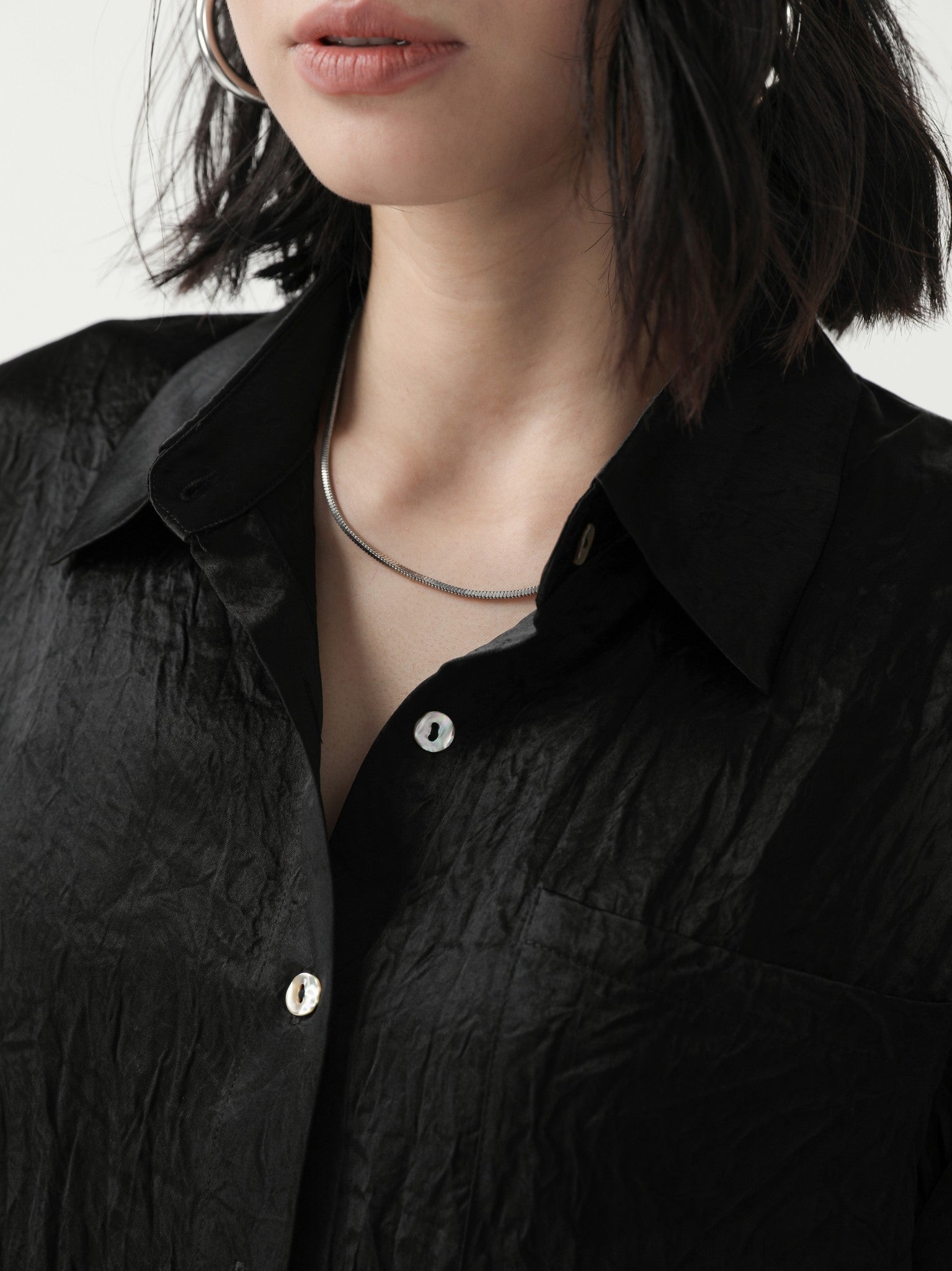 Oversize Relaxed Fit Shirt - Nettarei