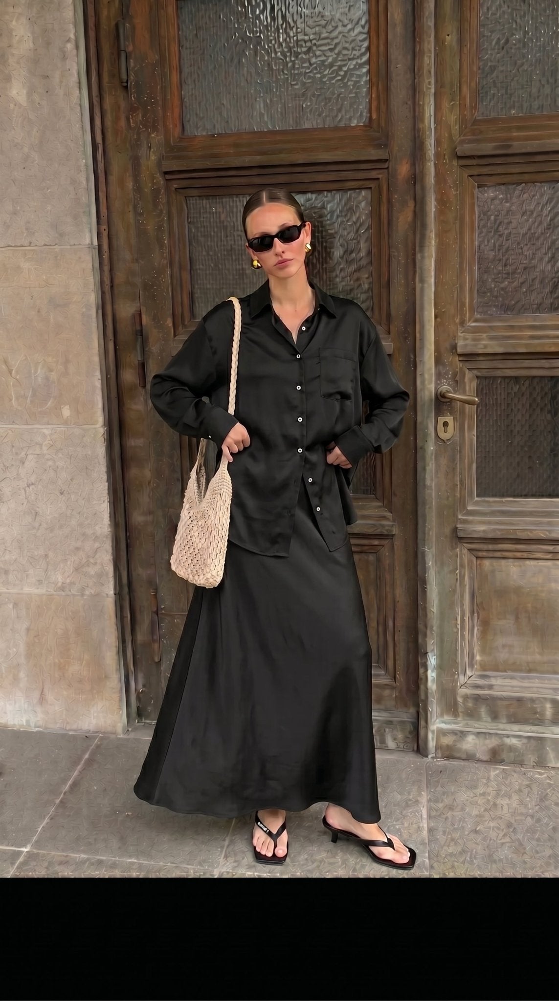 Oversize Relaxed Fit Shirt - Nettarei